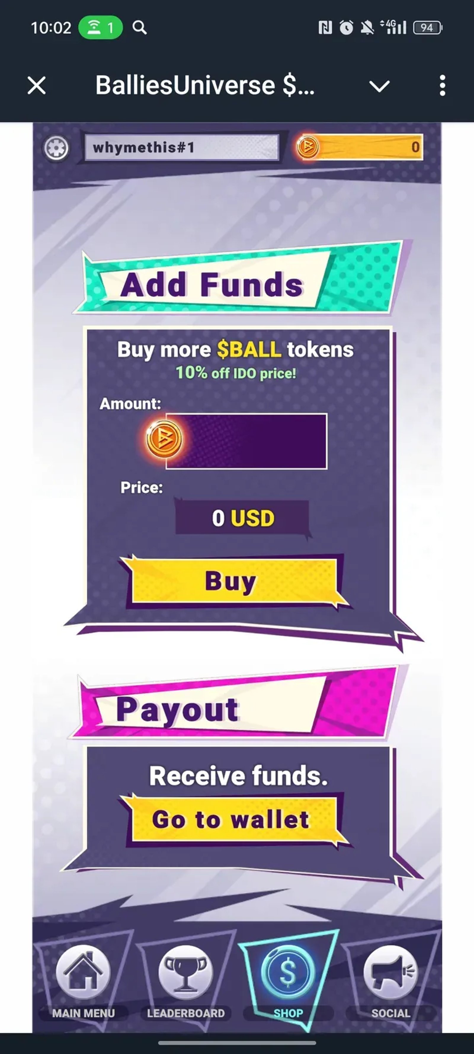 BalliesUniverse $BALL в Телеграм — скриншот 3