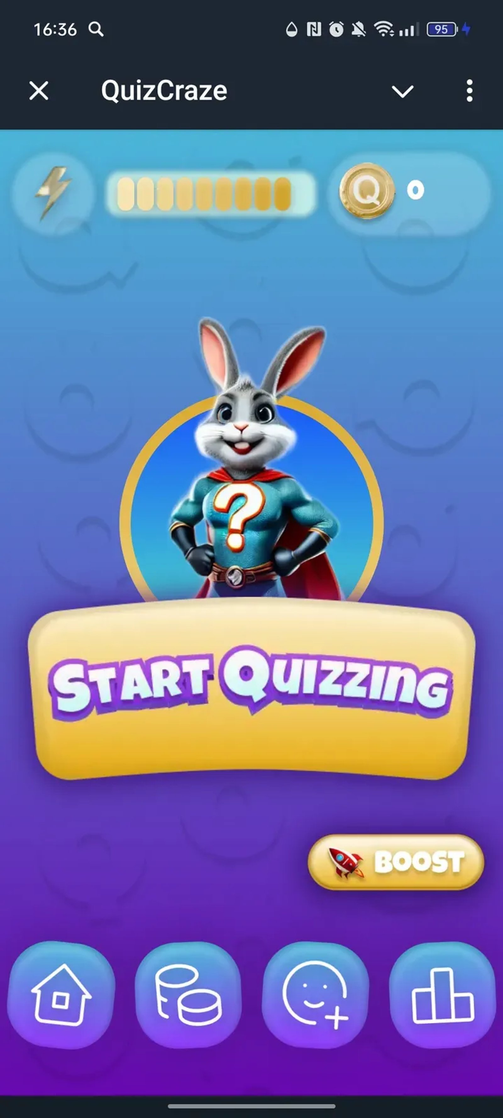 QuizCraze в Телеграм — скриншот 1