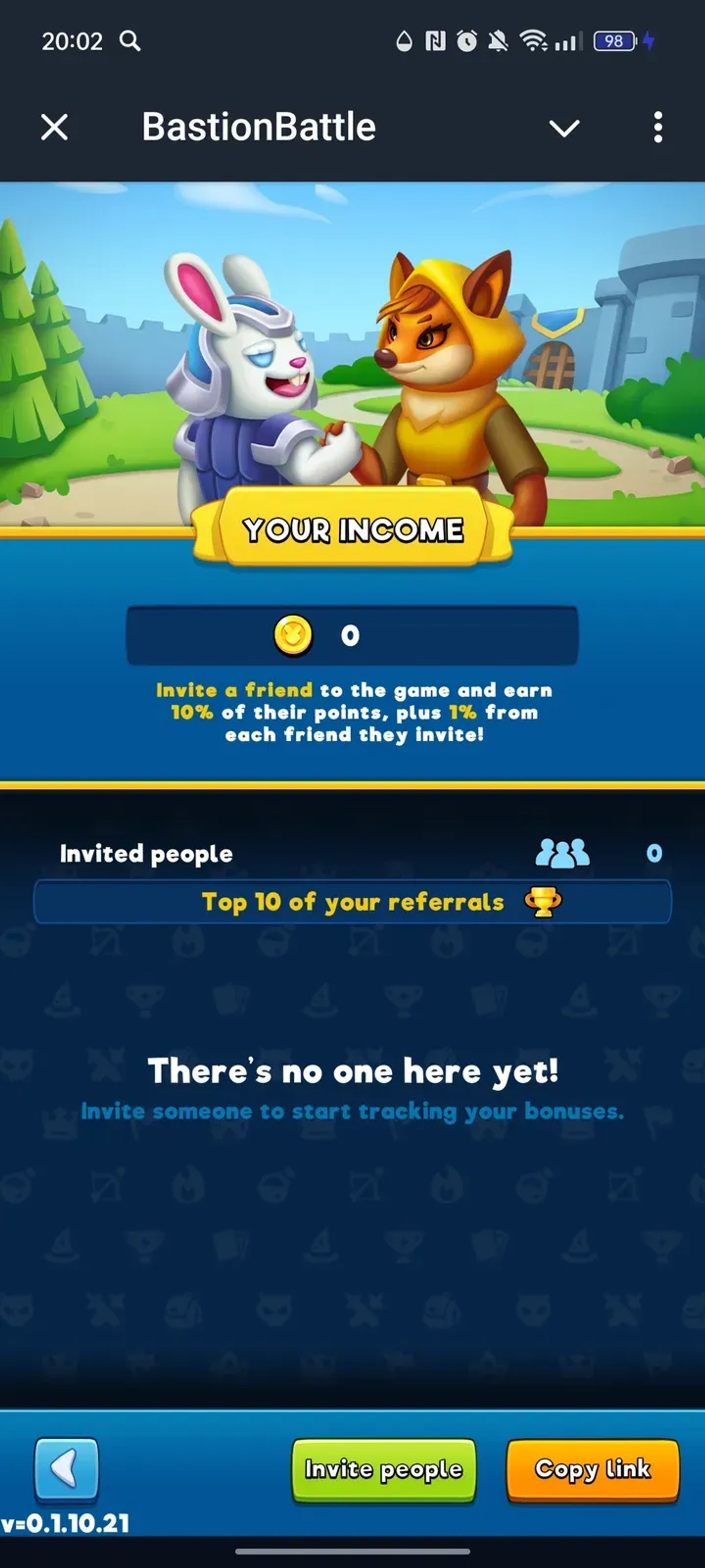 BastionBattle в Телеграм — скриншот 3