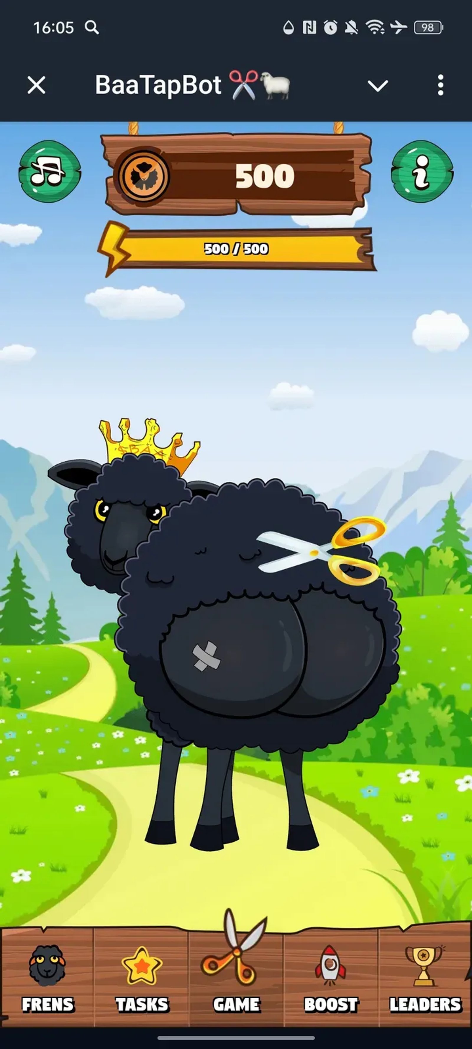 BaaTON Bot 💎🐑 в Телеграм — скриншот 1