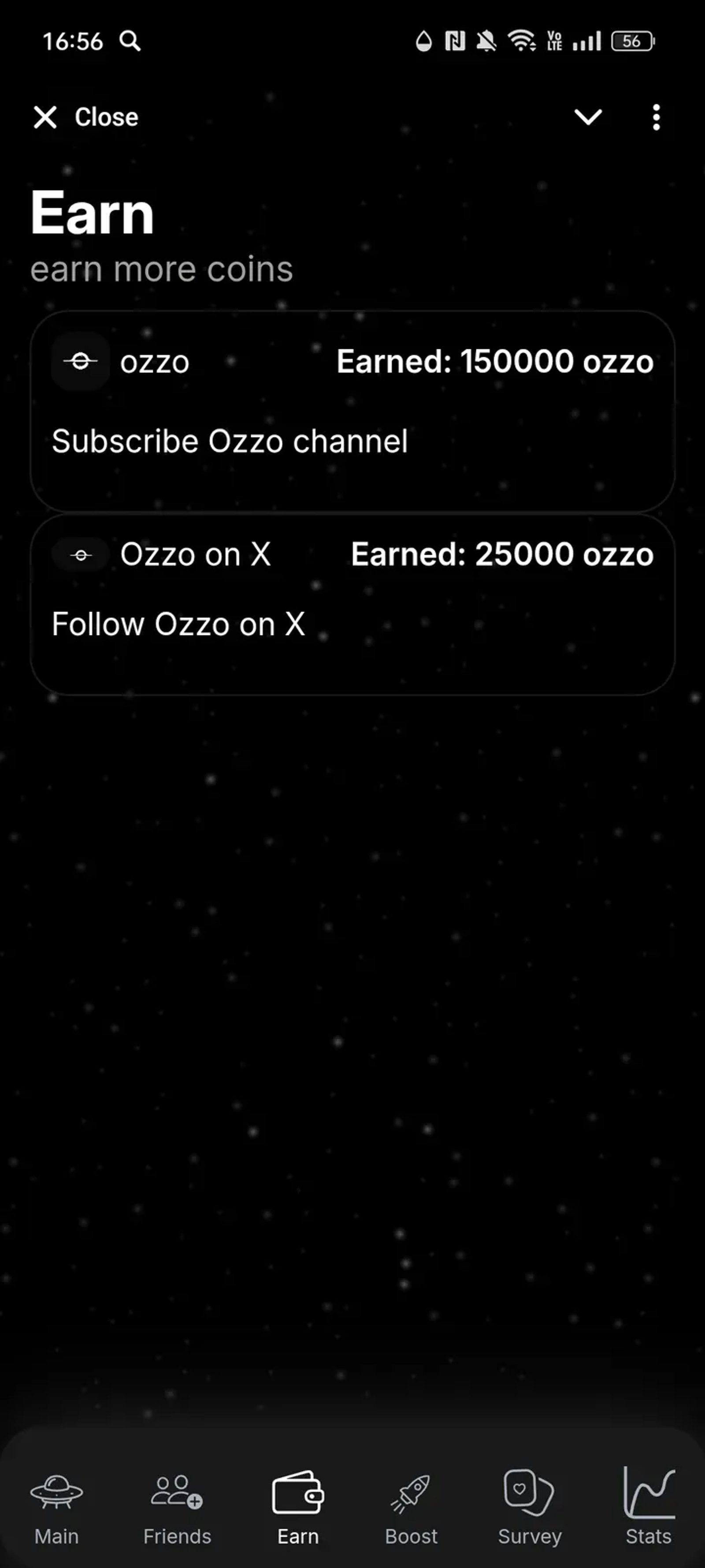 Ozzo в Телеграм — скриншот 3