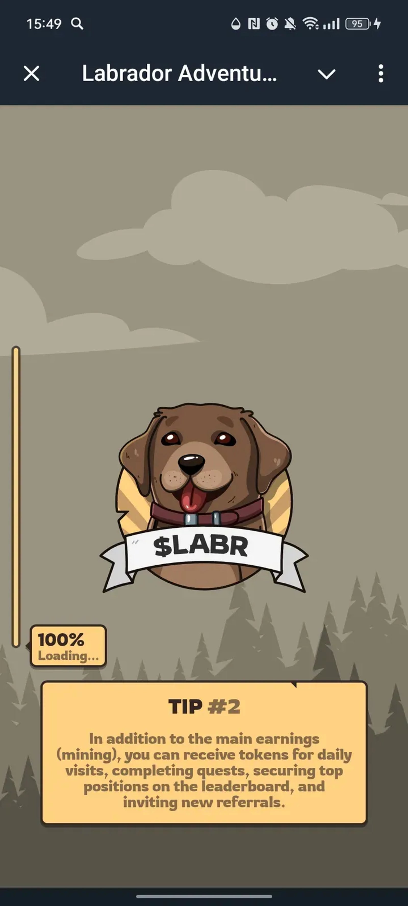 Labrador Adventures в Телеграм — скриншот 2