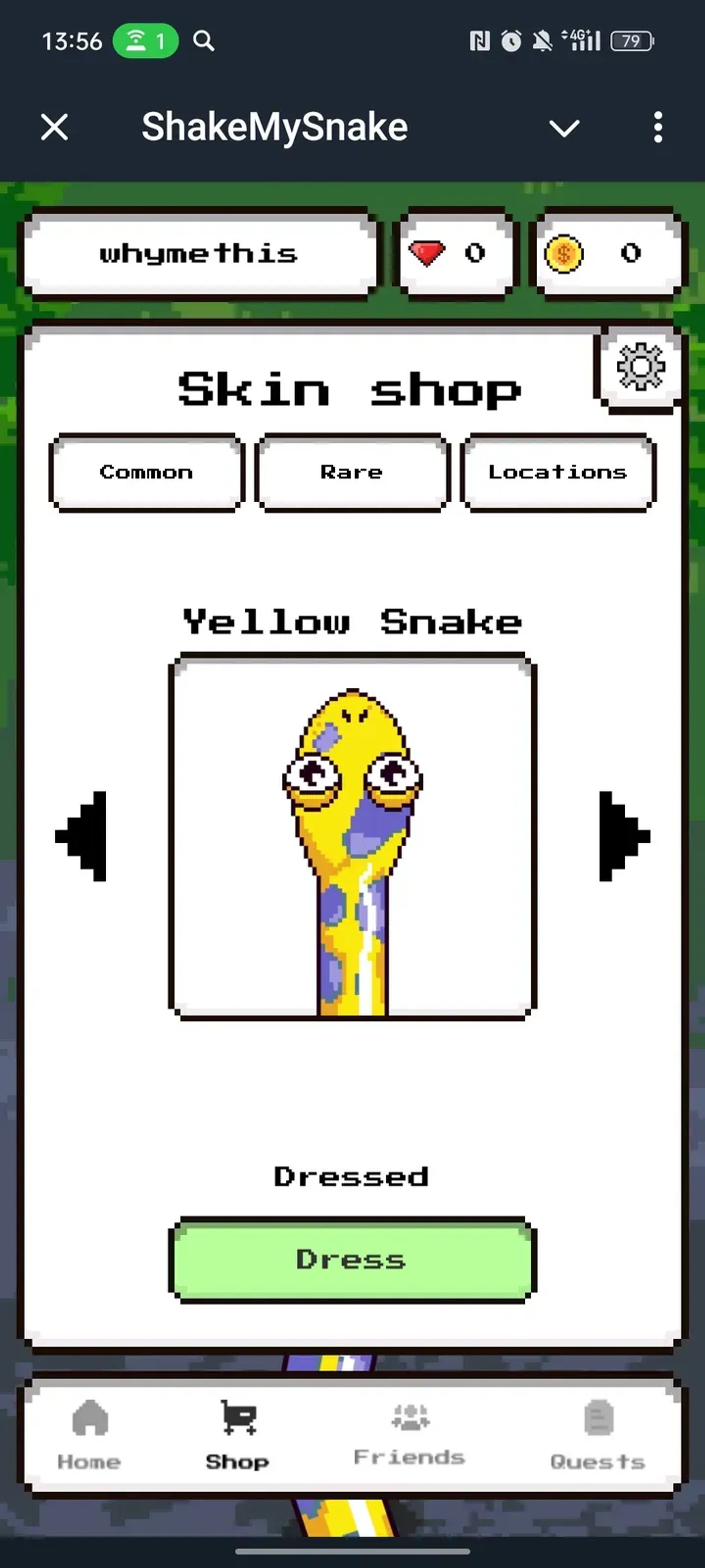ShakeMySnake в Телеграм — скриншот 2
