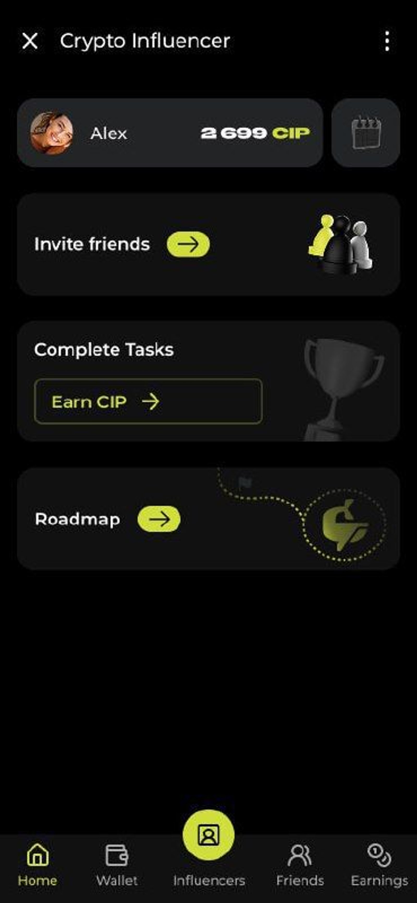 CryptoInfluencer в Telegram — скриншот 3