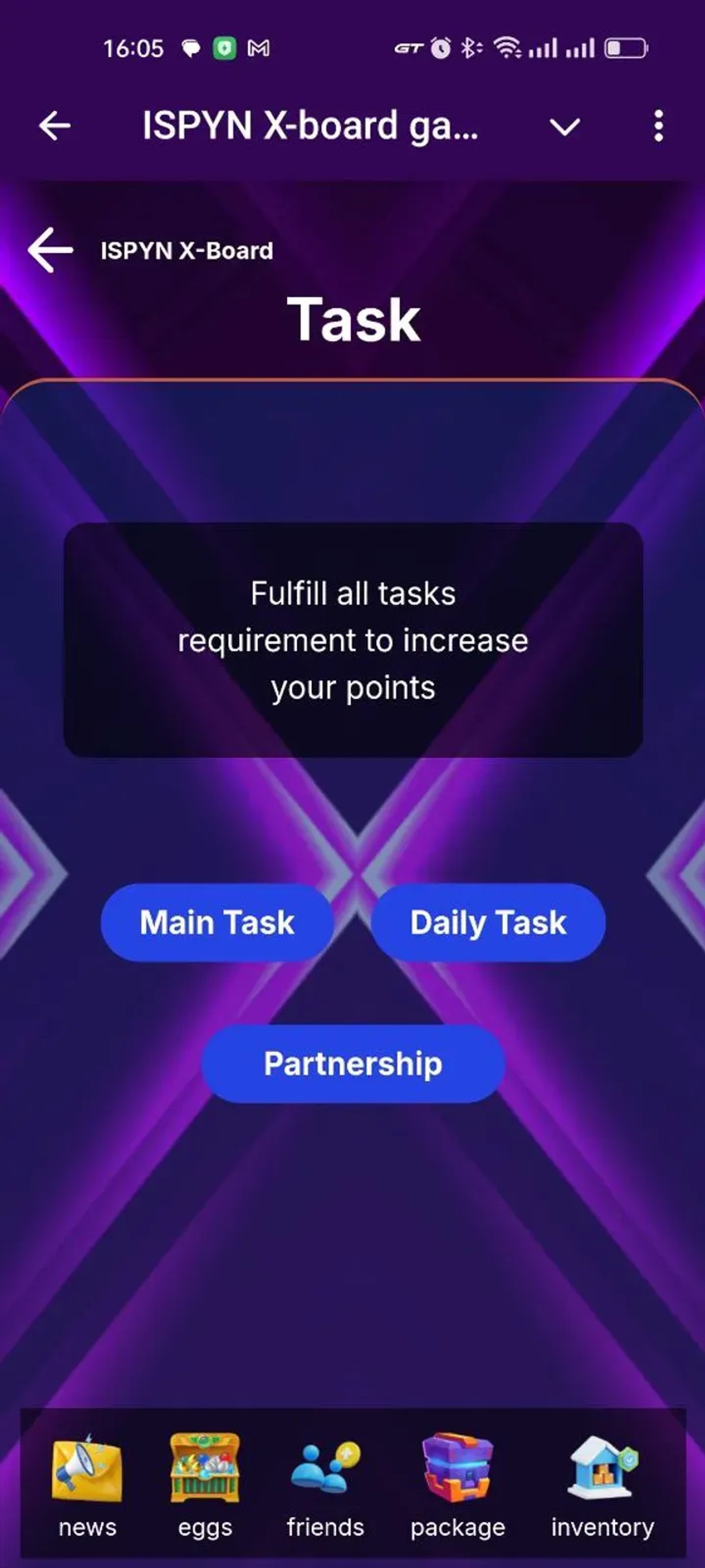 ISPYN X-board game в Телеграм — скриншот 3