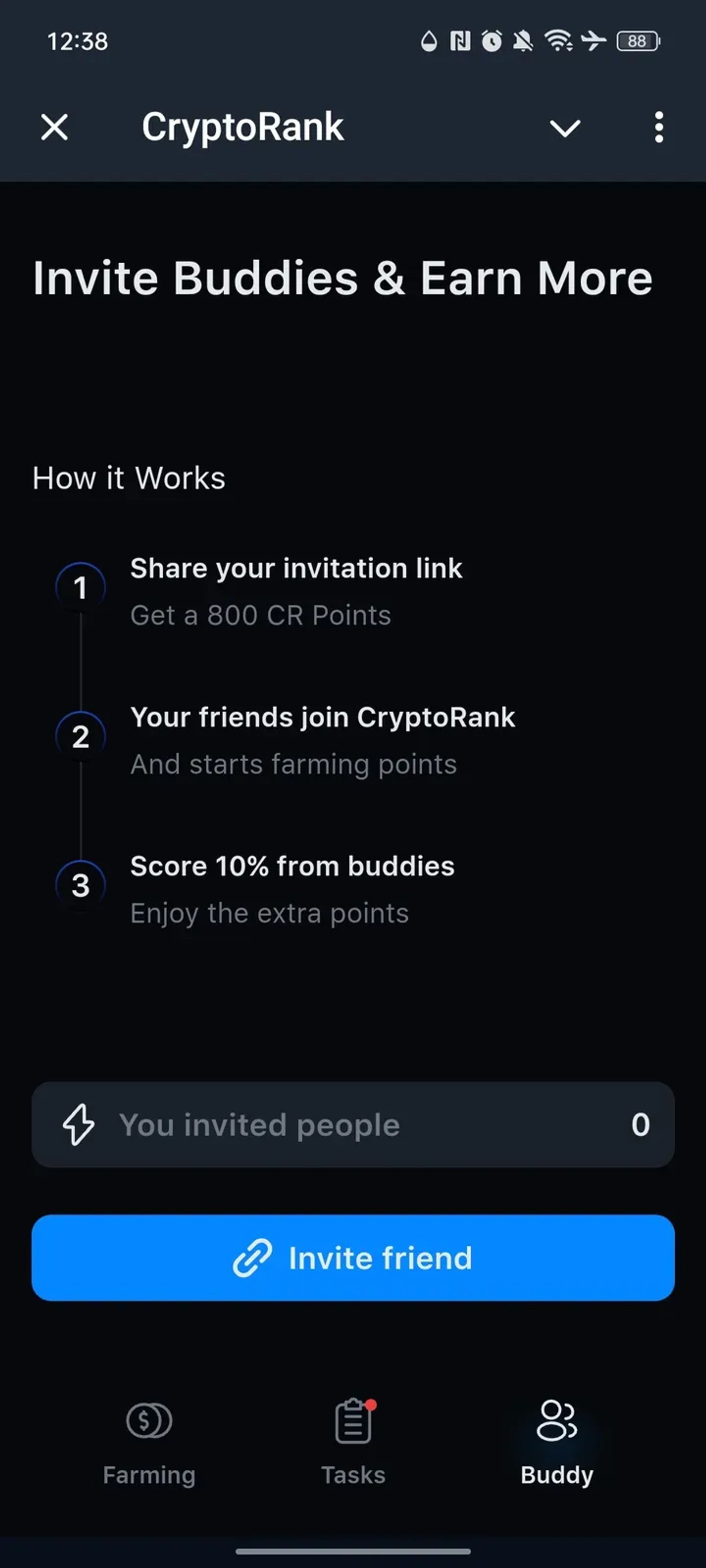CryptoRank Mini App в Телеграм — скриншот 3