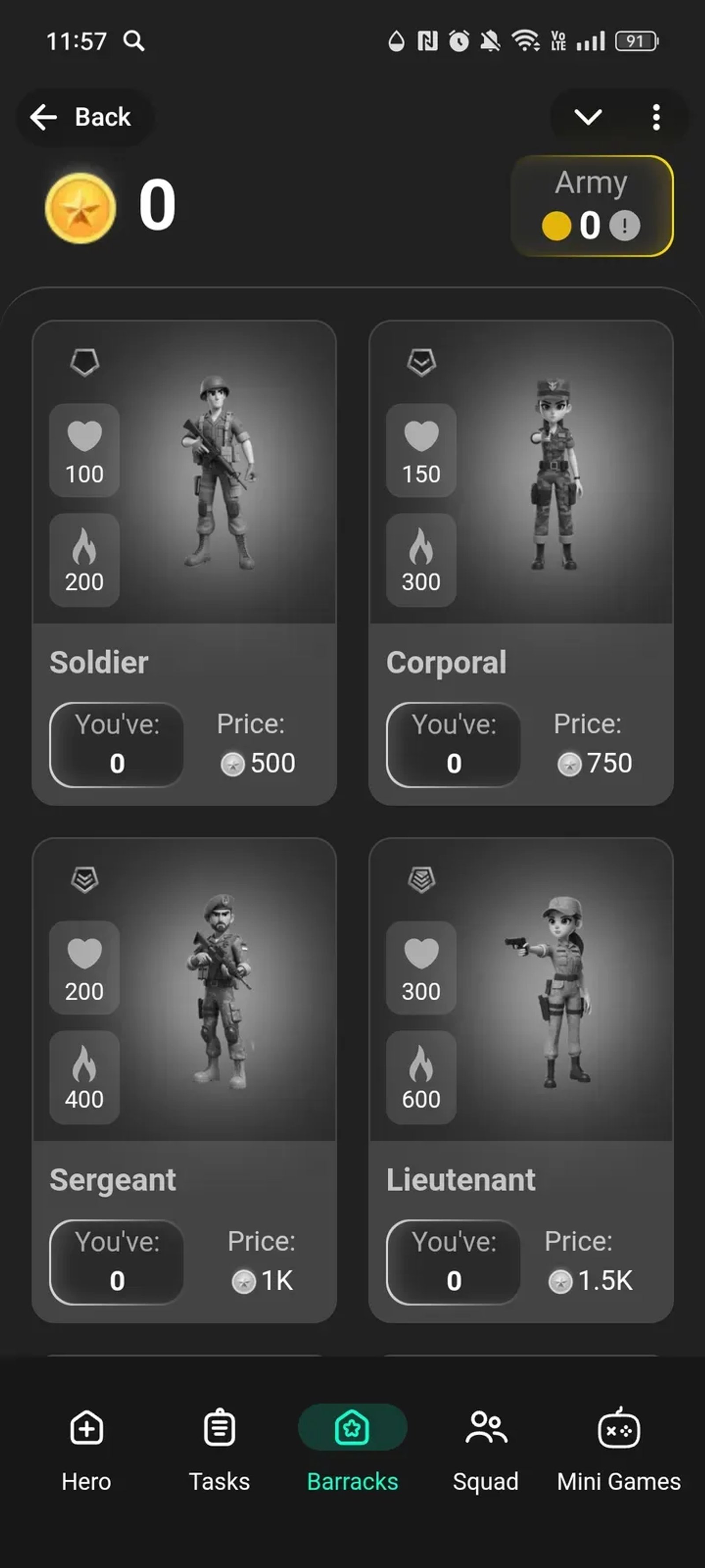 WarCoin в Телеграм — скриншот 3