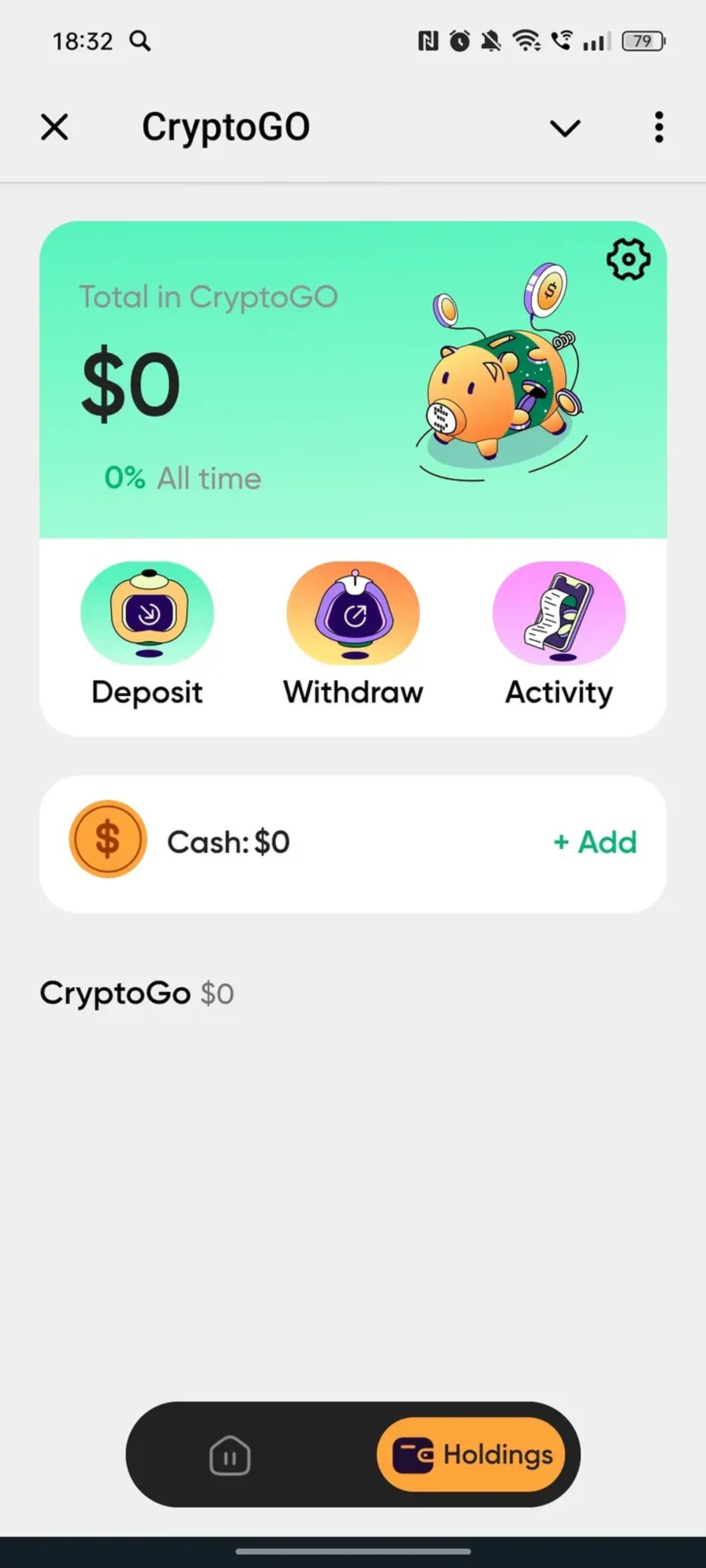 CryptoGO в Телеграм — скриншот 2