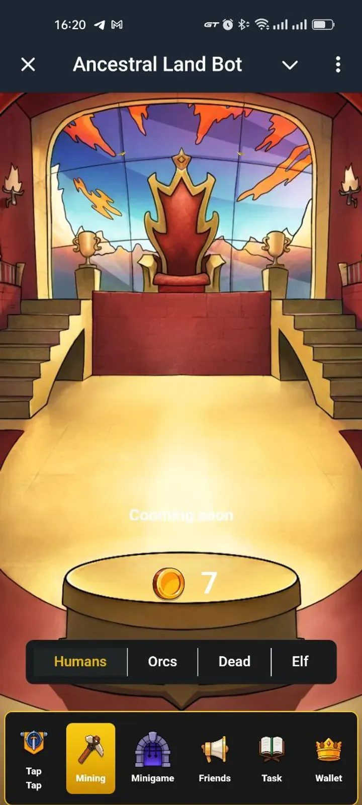 Ancestral Land Bot Telegram Screenshot 4