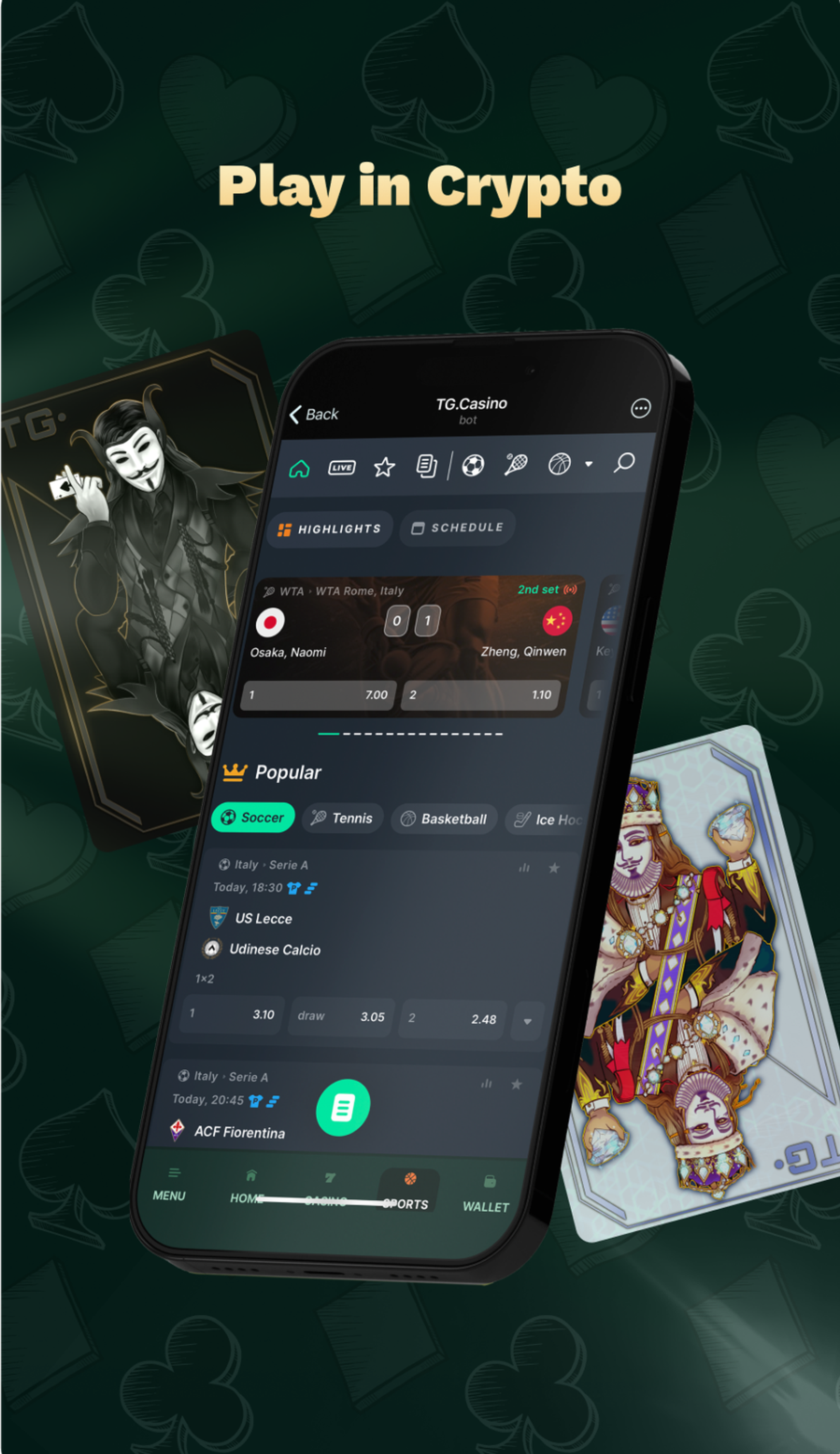 TG.Casino в Телеграм — скриншот 3