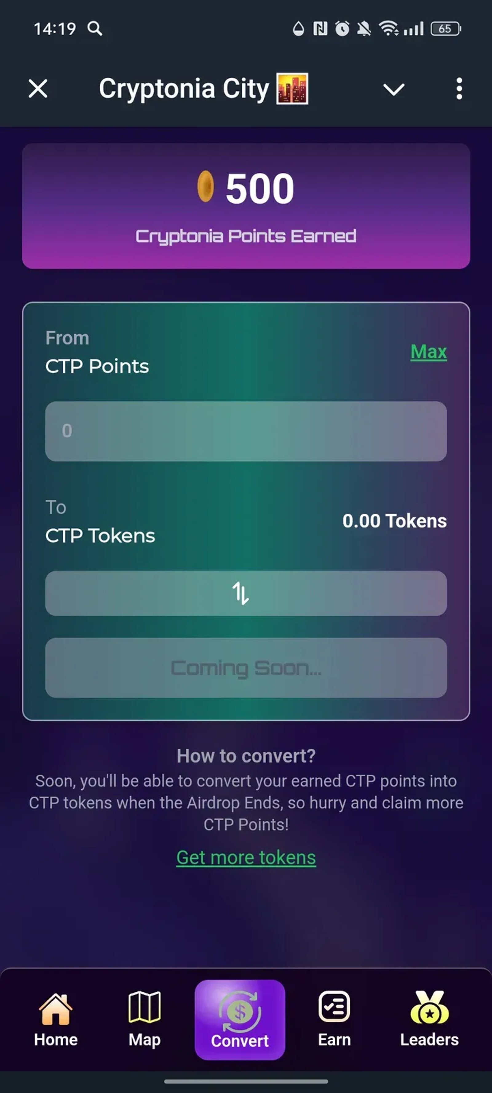 Cryptonia City 🌆 в Телеграм — скриншот 2