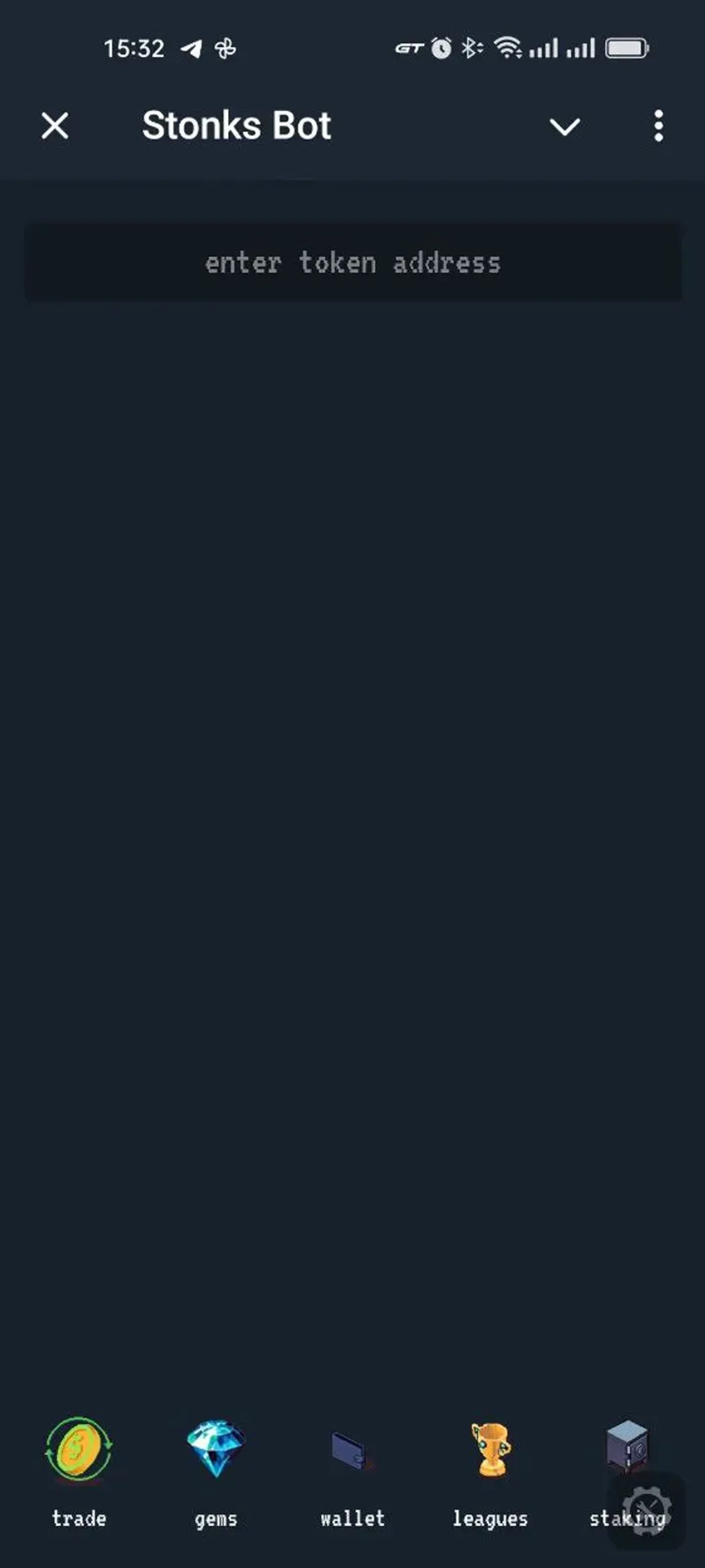 Stonks Bot в Телеграм — скриншот 1