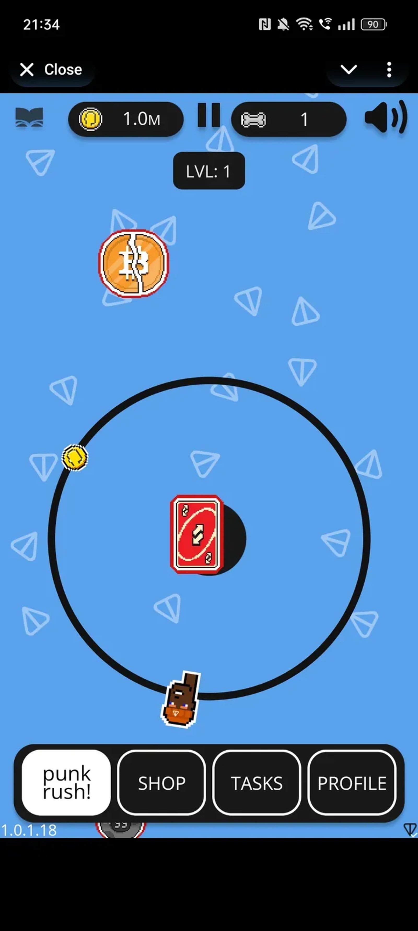 Punk Rush Game Telegram Screenshot 2