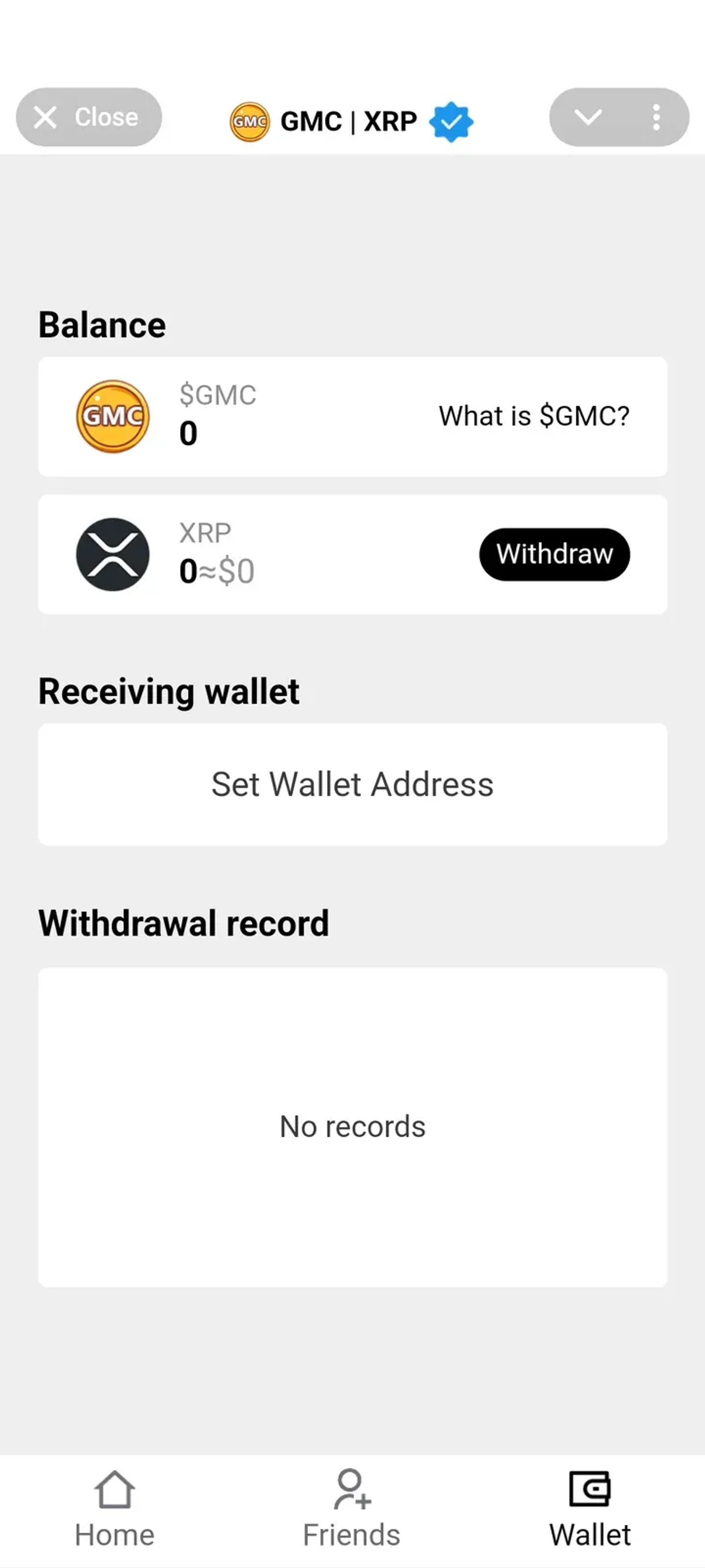 GMC | XRP в Телеграм — скриншот 3