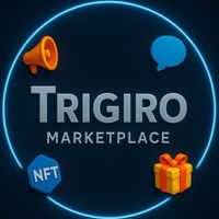 Trigiro — Ads • Deals • P2P Logo Telegram
