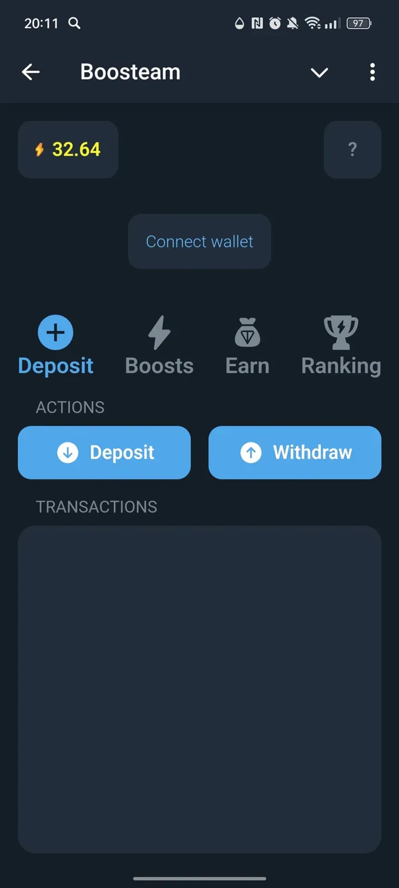 Boosteam в Телеграм — скриншот 2