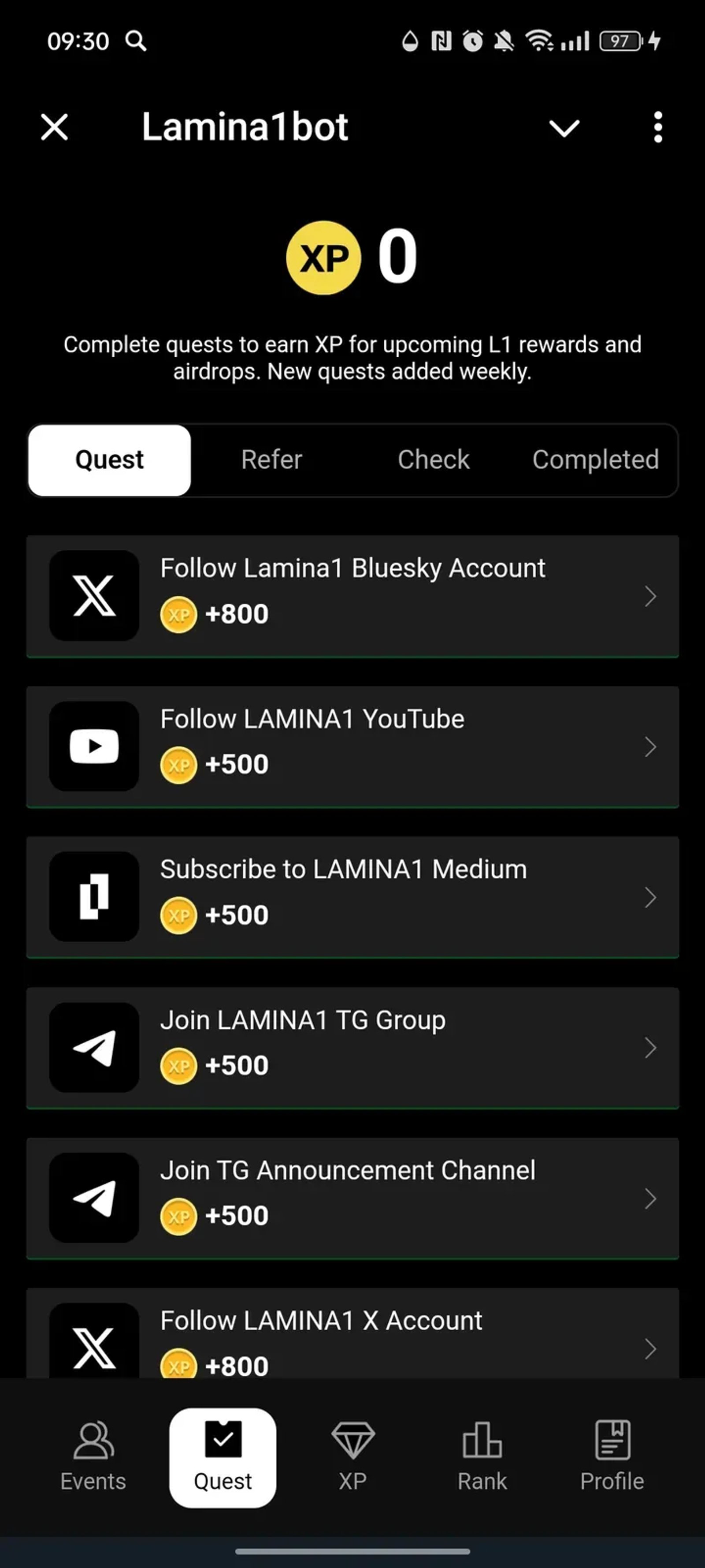 Lamina1 в Телеграм — скриншот 2