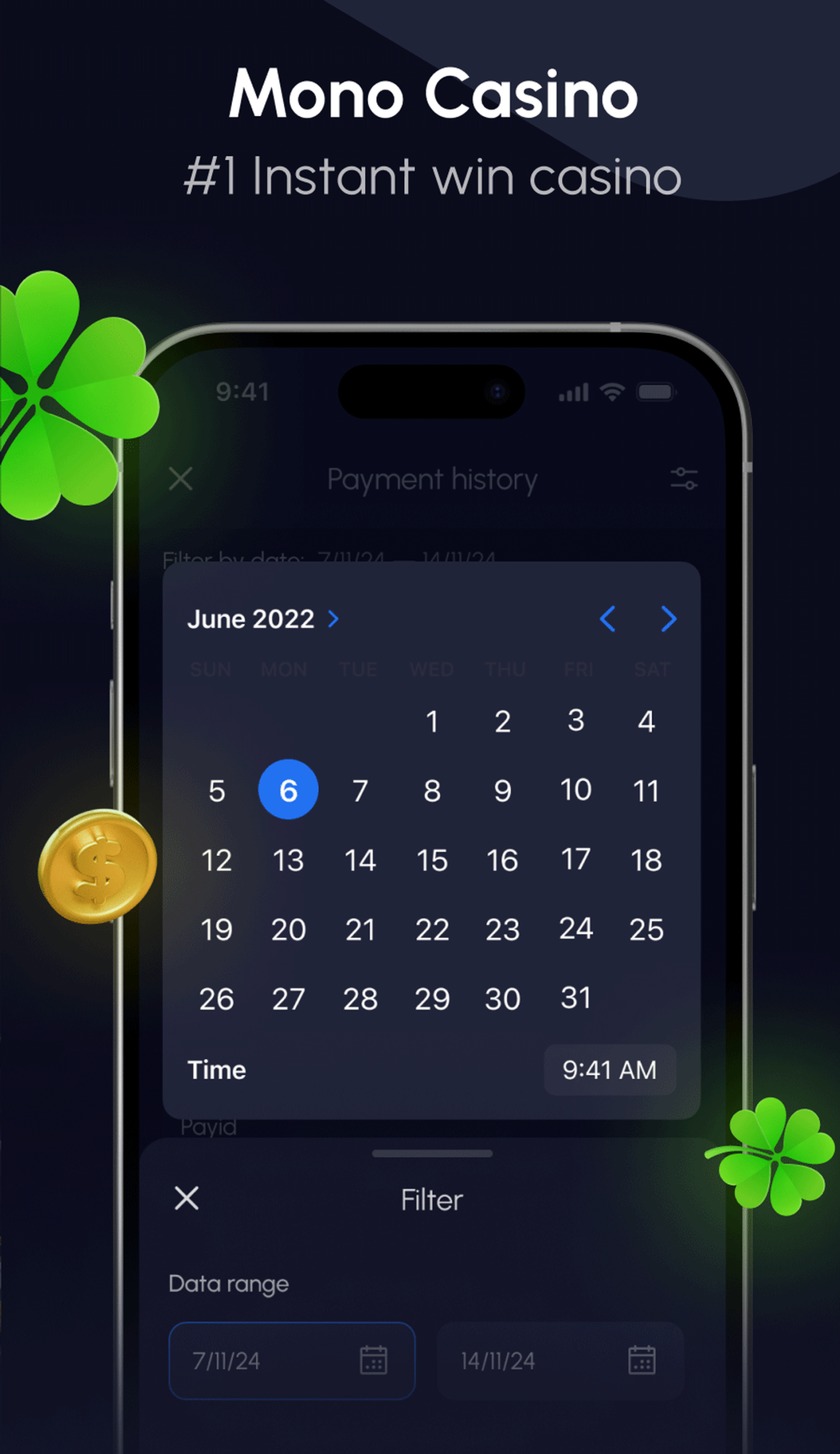 Mono Casino в Телеграм — скриншот 3