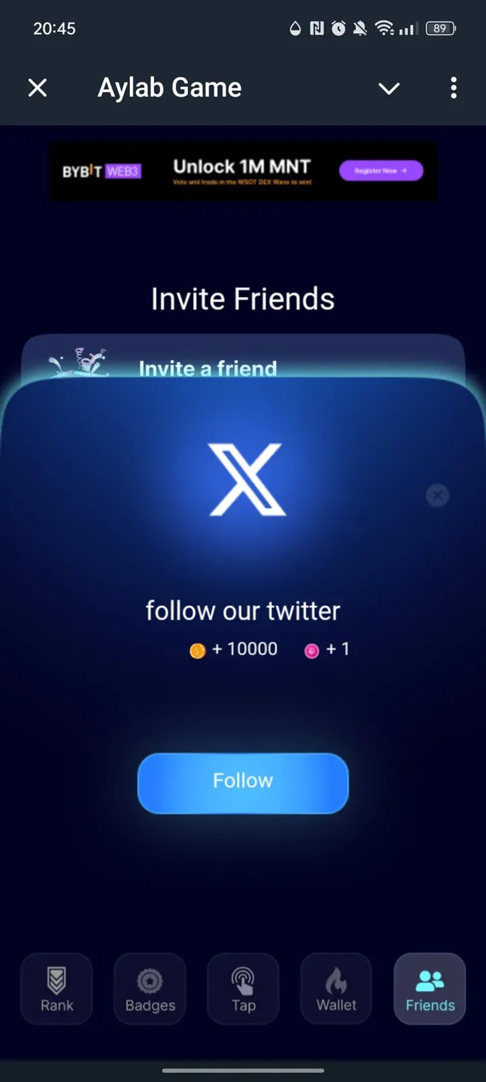 Aylab Game в Телеграм — скриншот 5