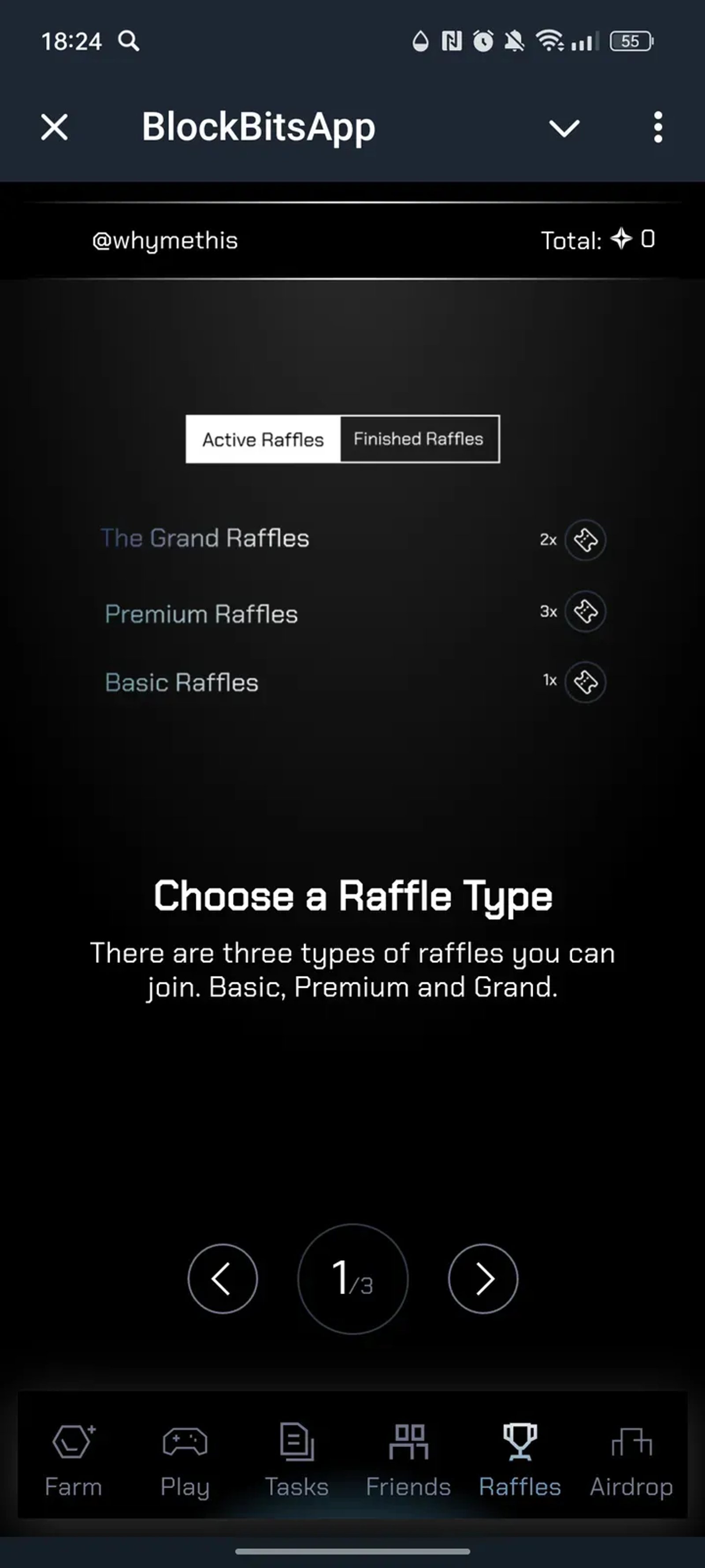 BlockBitsApp в Телеграм — скриншот 5