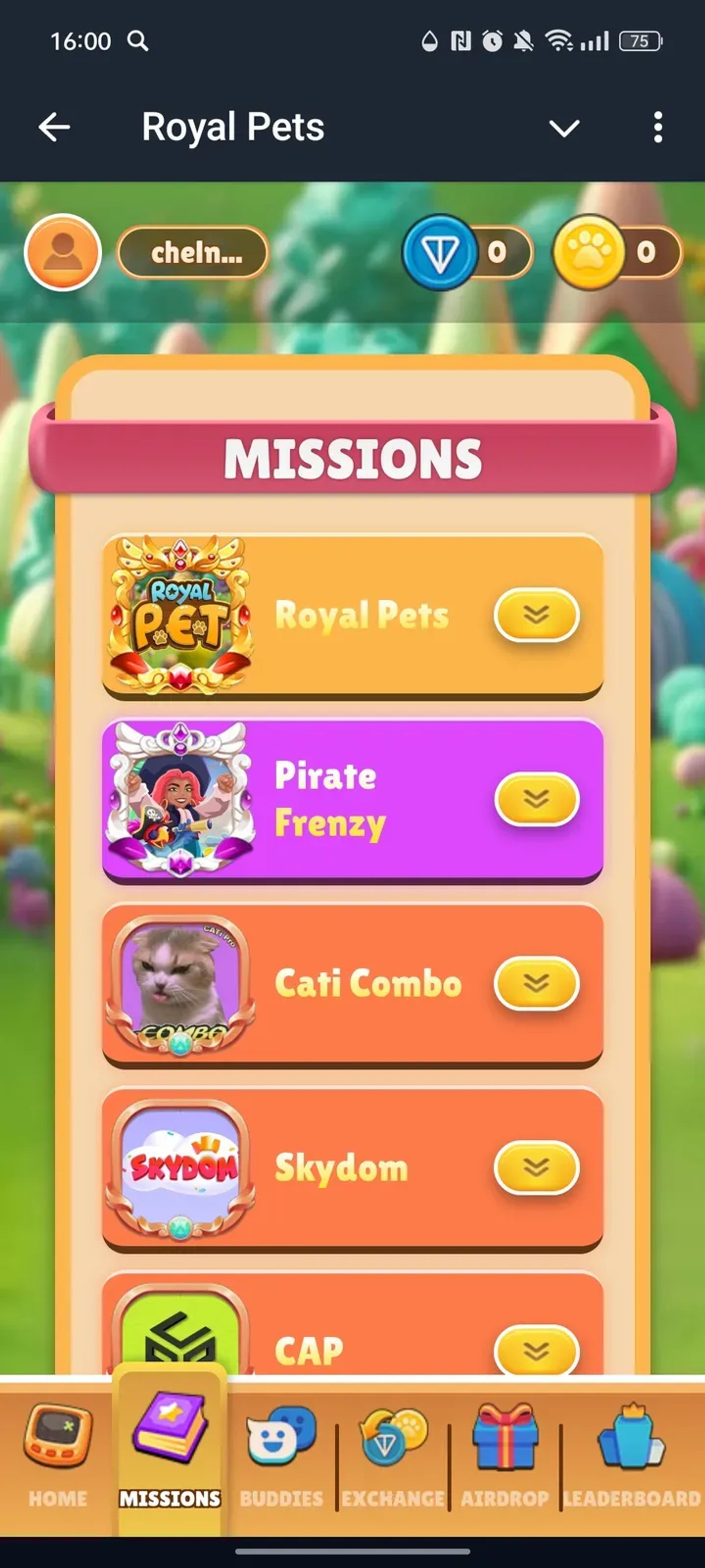 Royal Pets в Телеграм — скриншот 2