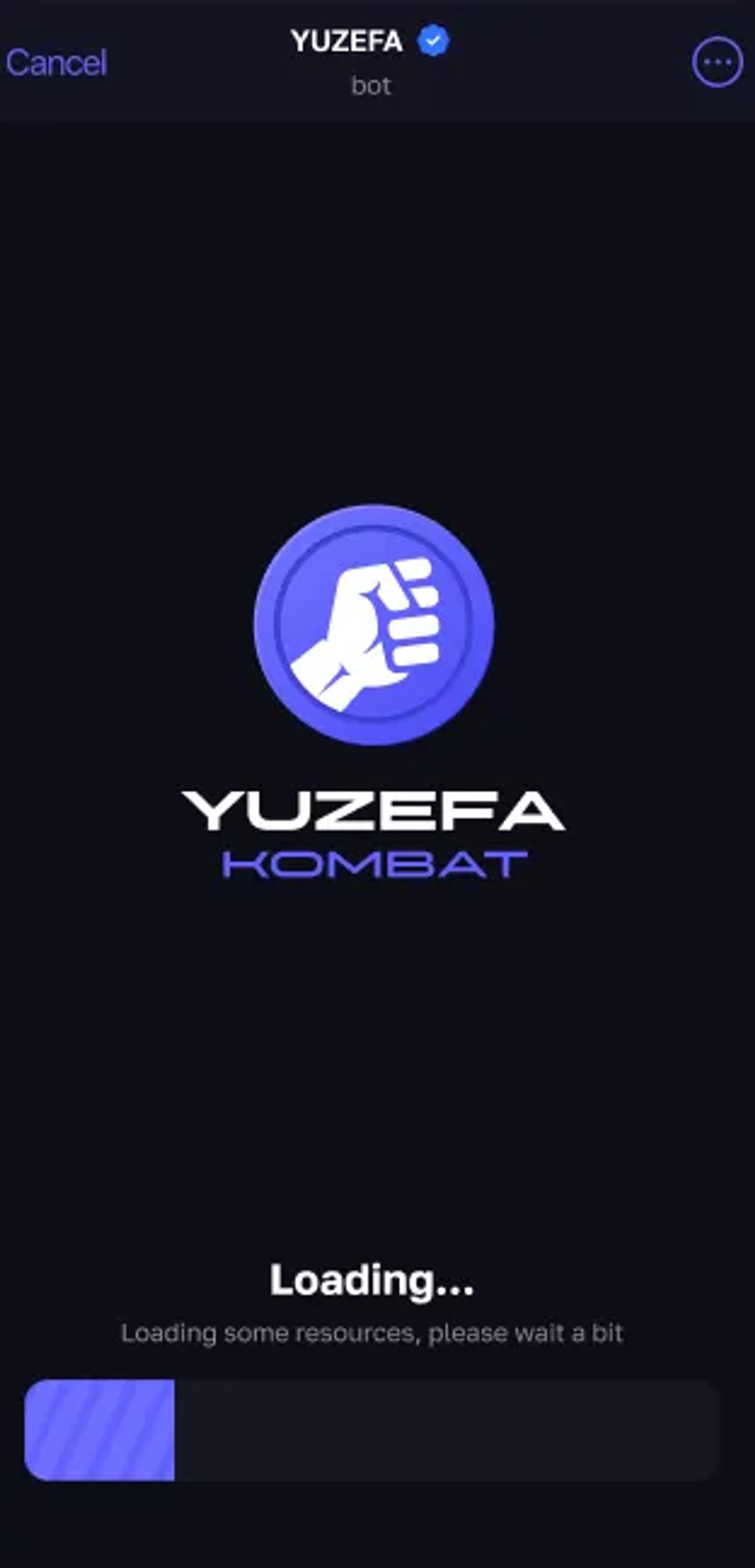 YUZEFA KOMBAT в Телеграм — скриншот 1