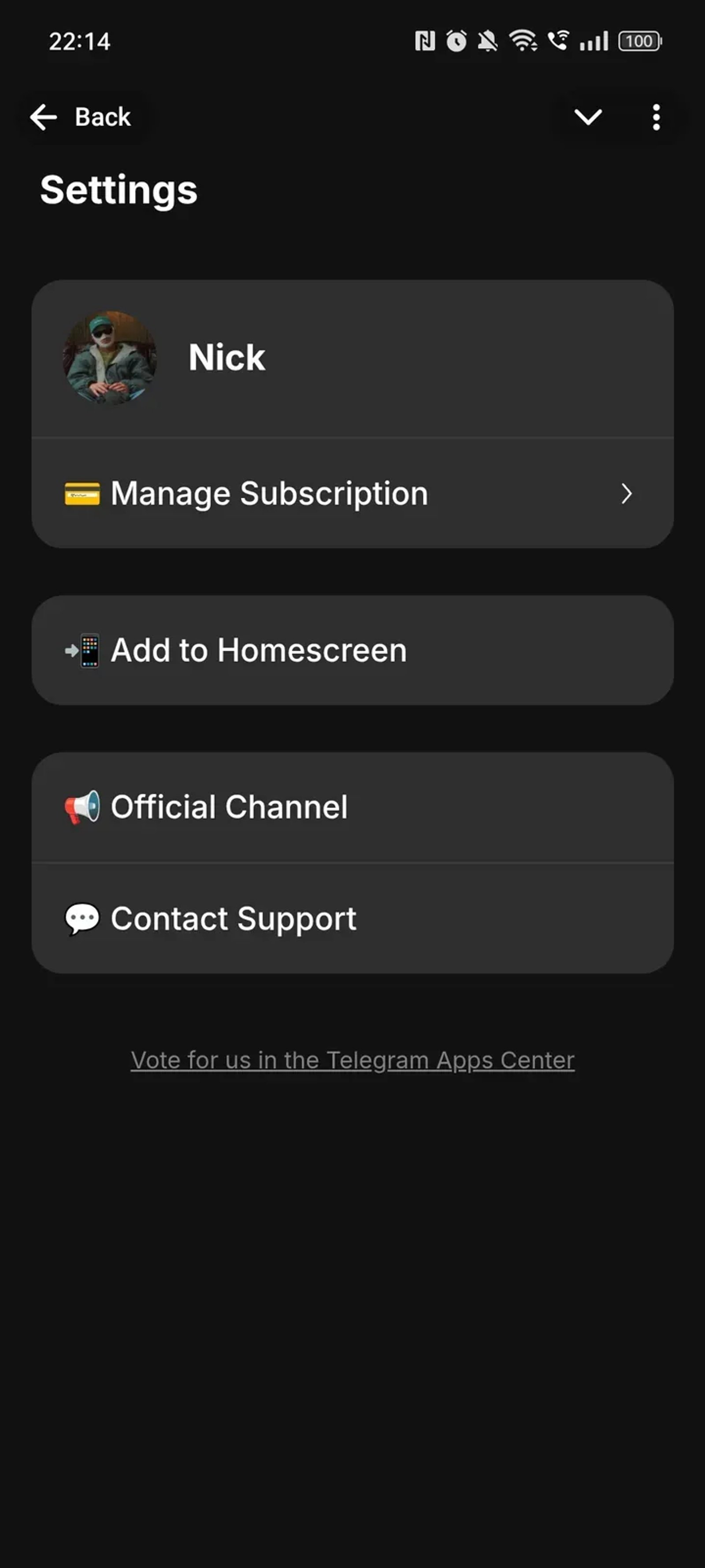Plate AI - Calorie Tracker Telegram Screenshot 2