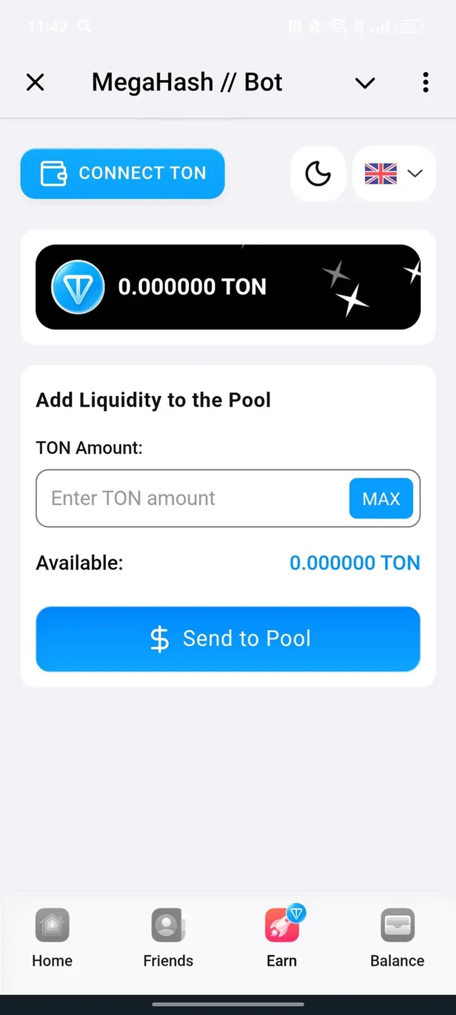 MegaHash // Bot в Телеграм — скриншот 3