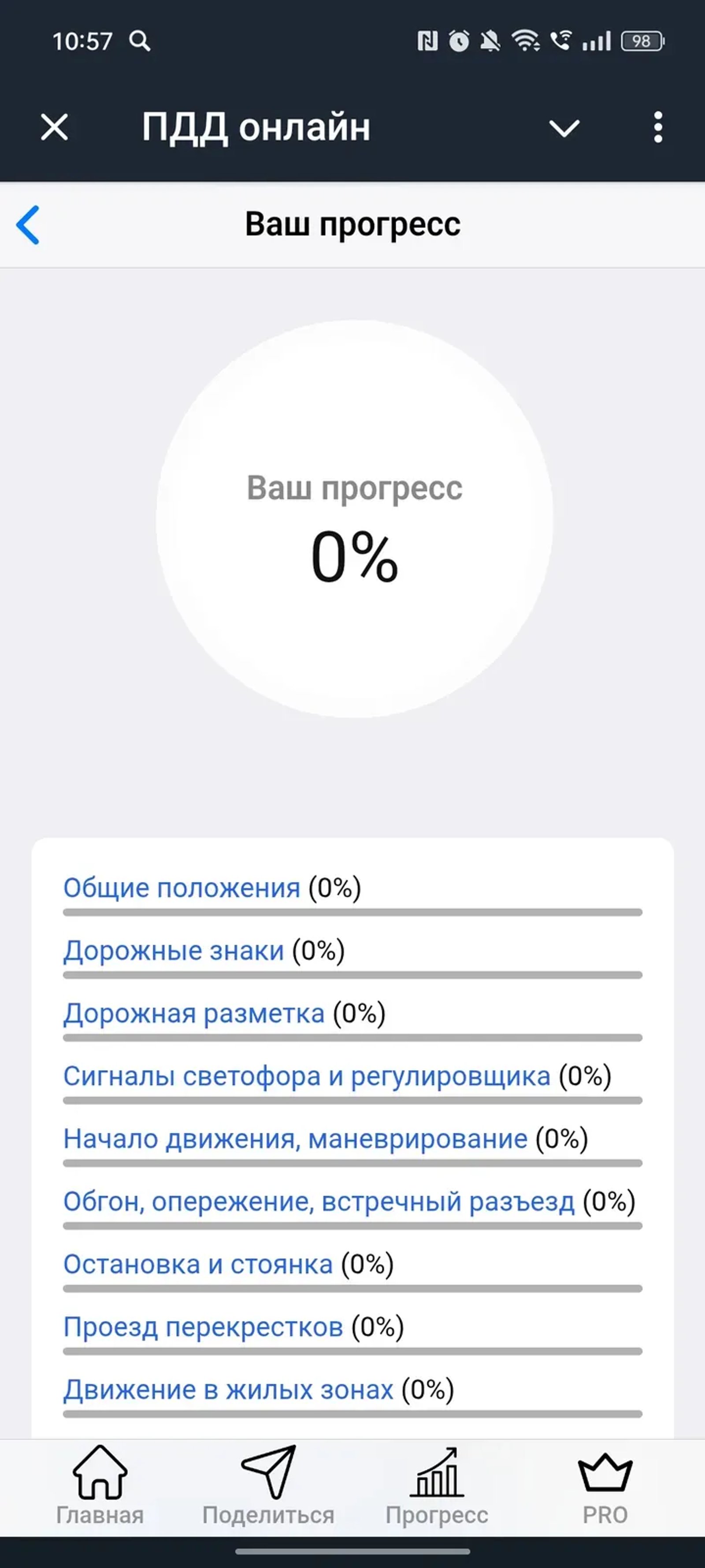 ПДД онлайн в Телеграм — скриншот 2