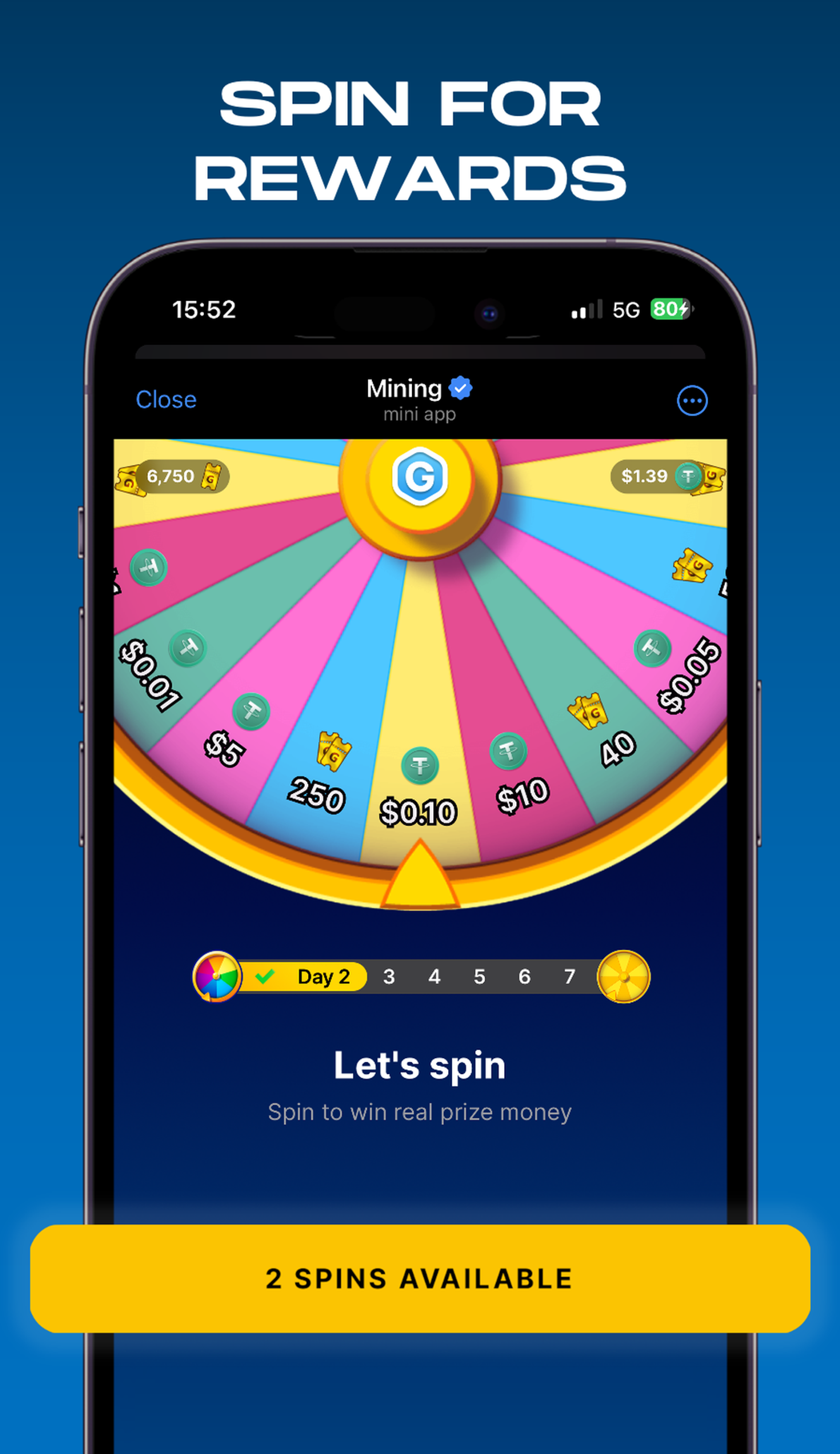 GAMEE в Телеграм — скриншот 4