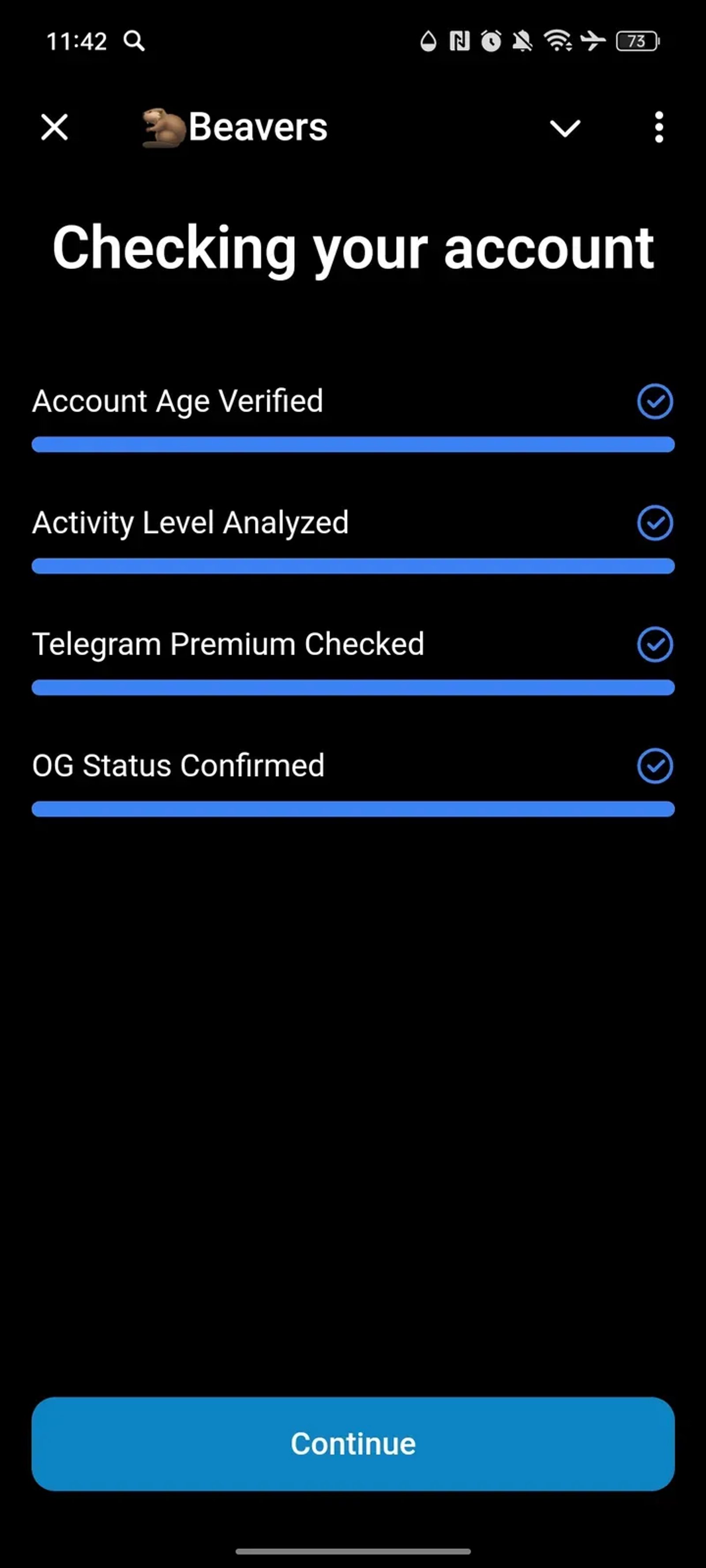 🦫Beavers в Телеграм — скриншот 1
