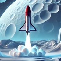 Starship Lander Telegram Logo Starship Lander Telegram Logo