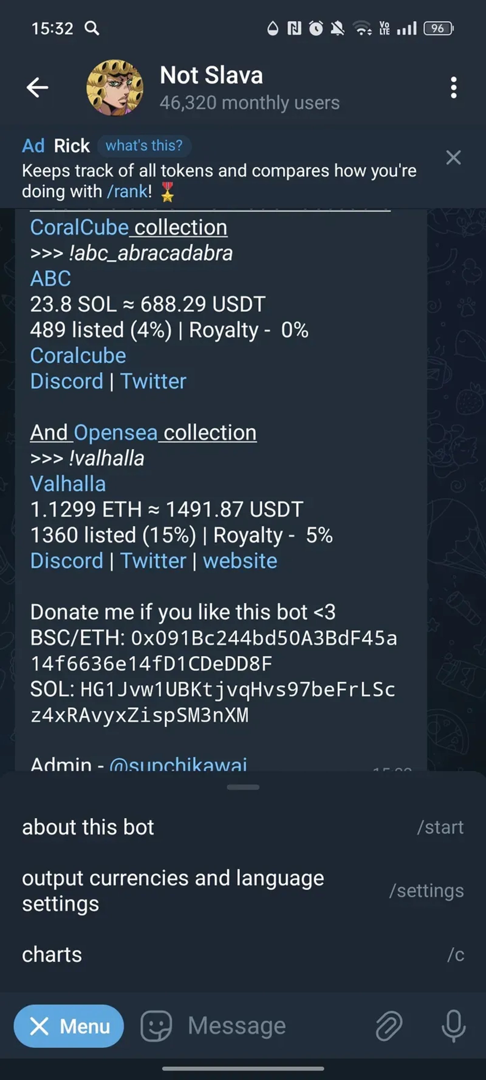 Not Slava в Телеграм — скриншот 3