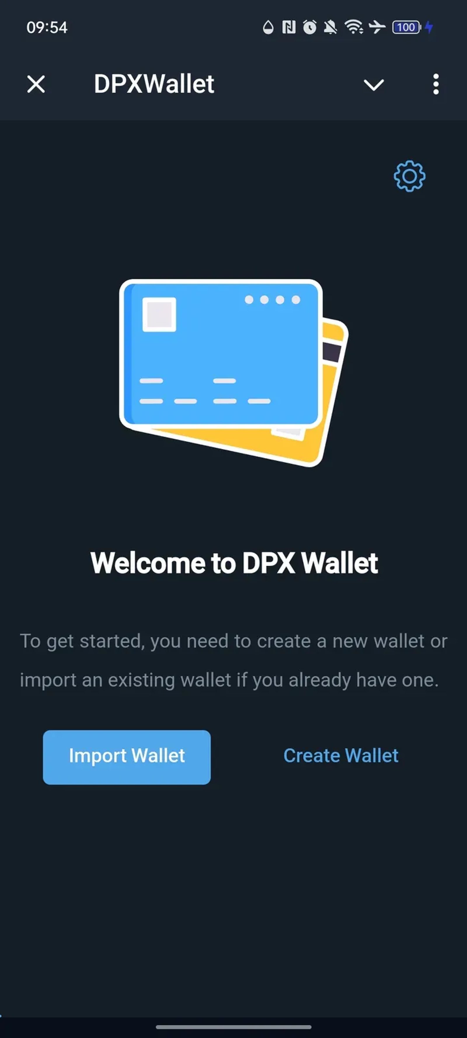 DPXWallet в Телеграм — скриншот 1