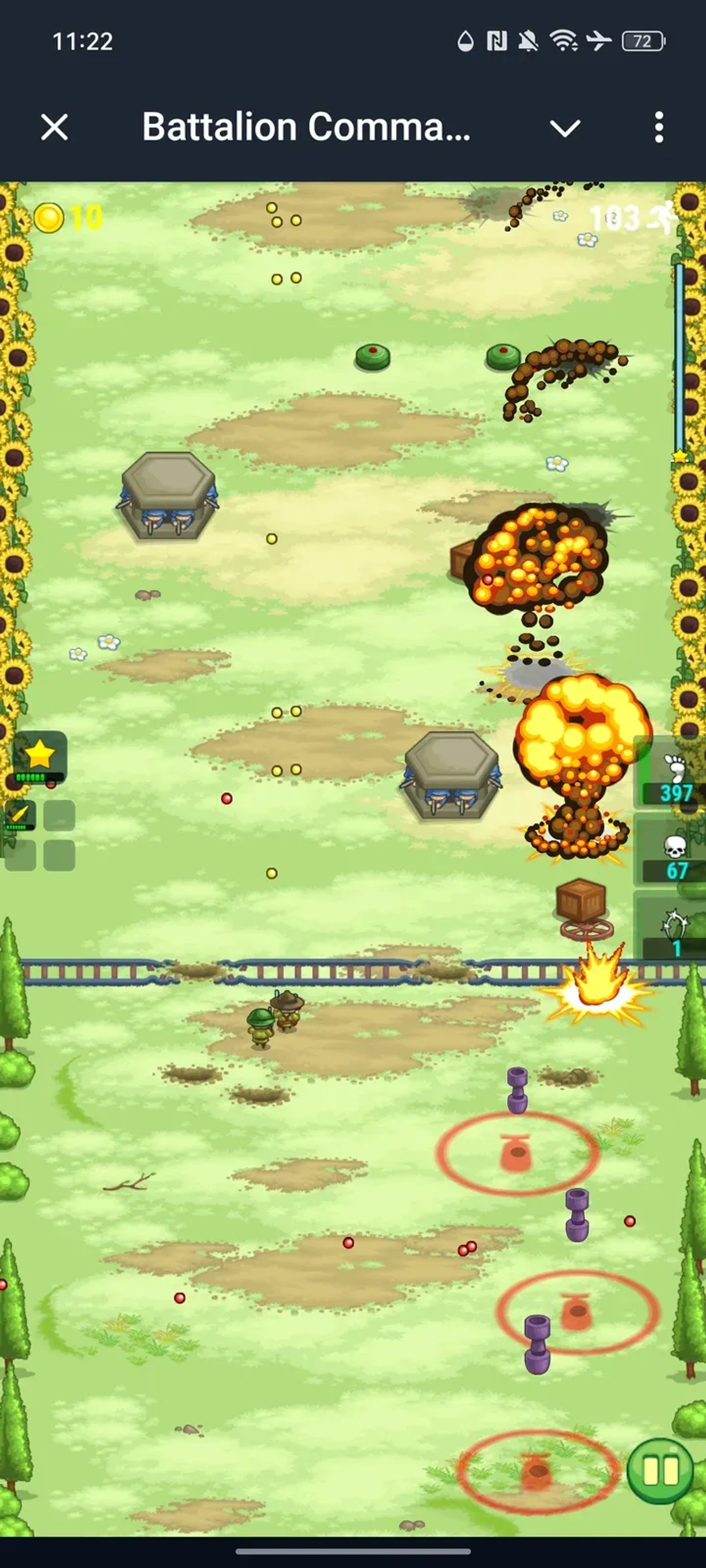 Battalion Commander Game в Телеграм — скриншот 4