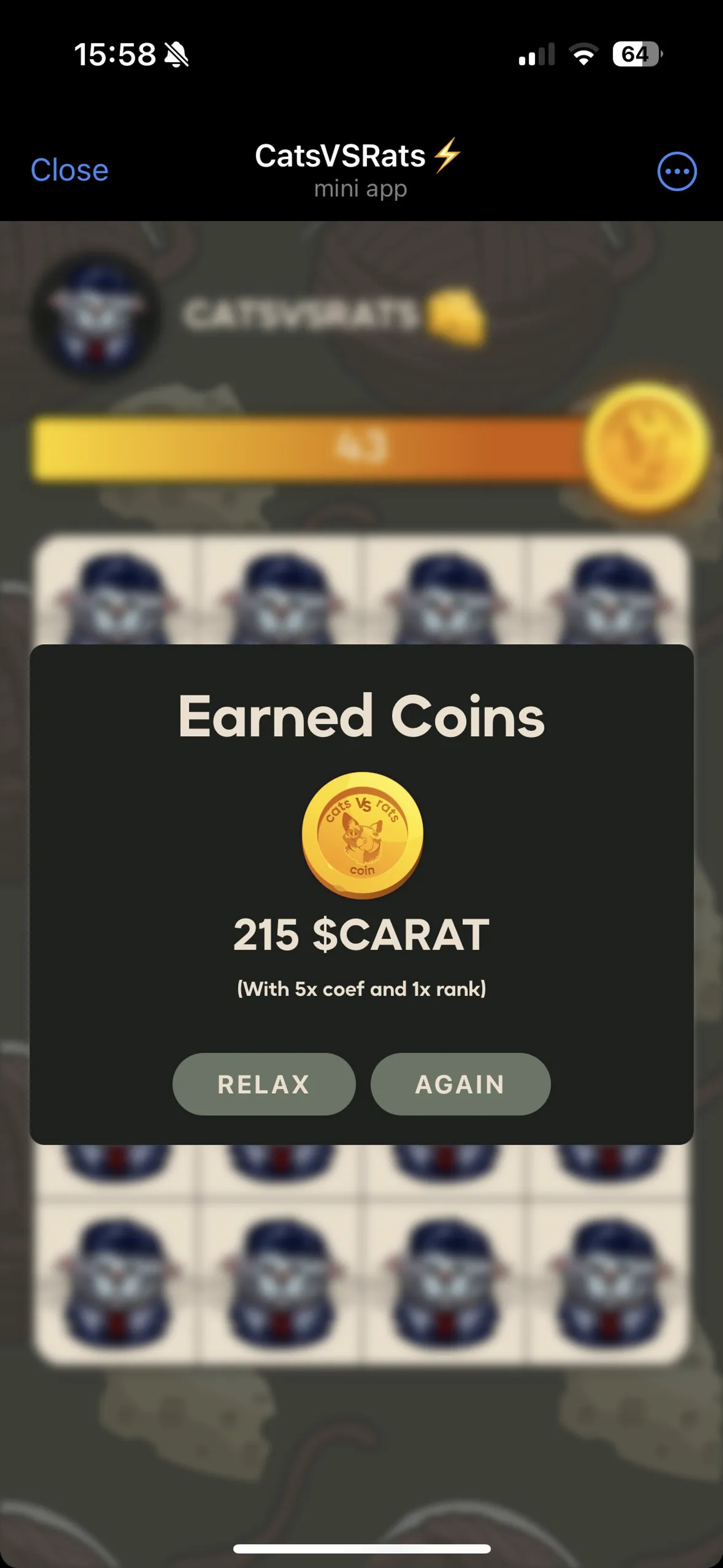 CatsVSRats🔥 Telegram Screenshot 7