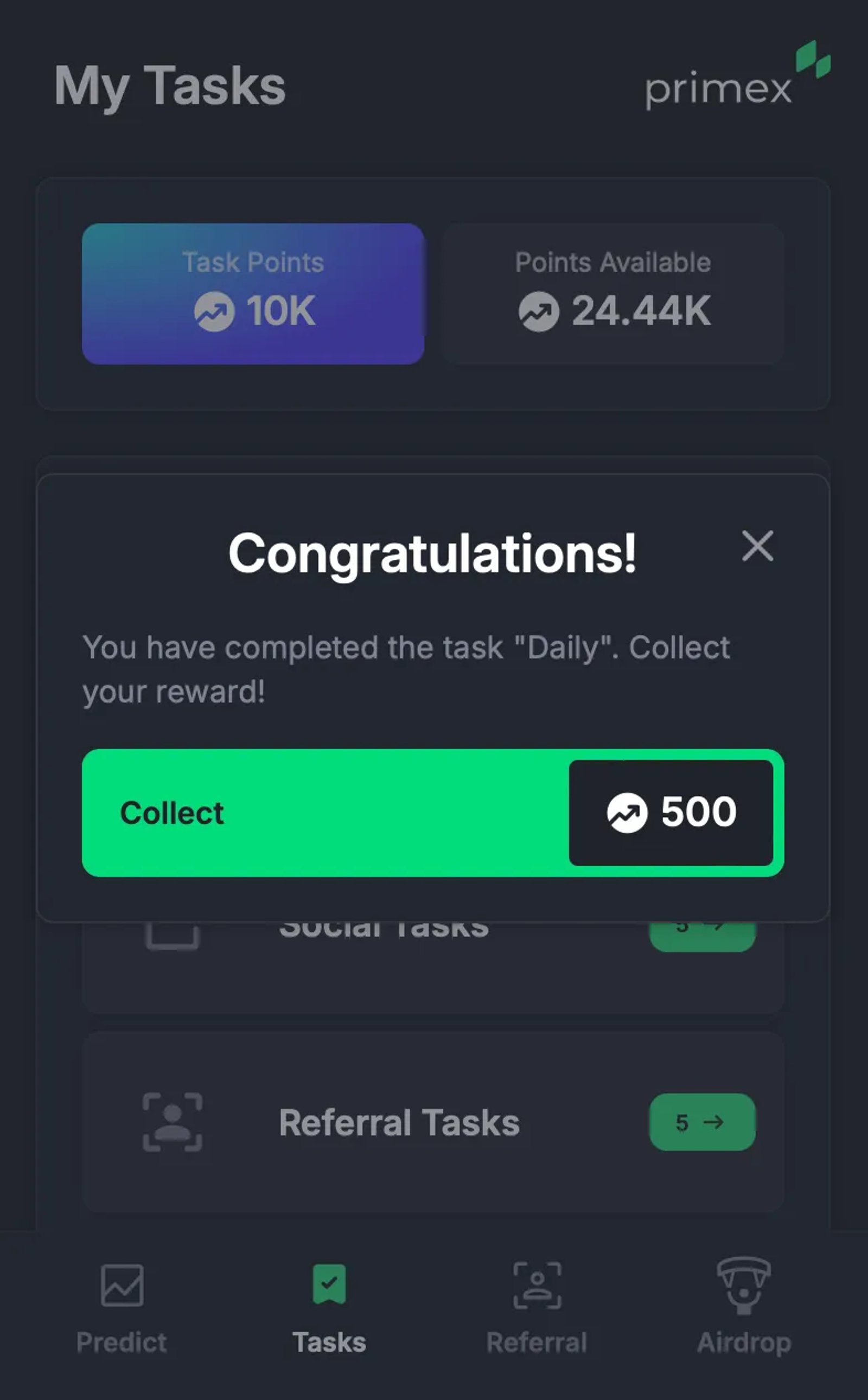 Primex PricePulse в Телеграм — скриншот 6