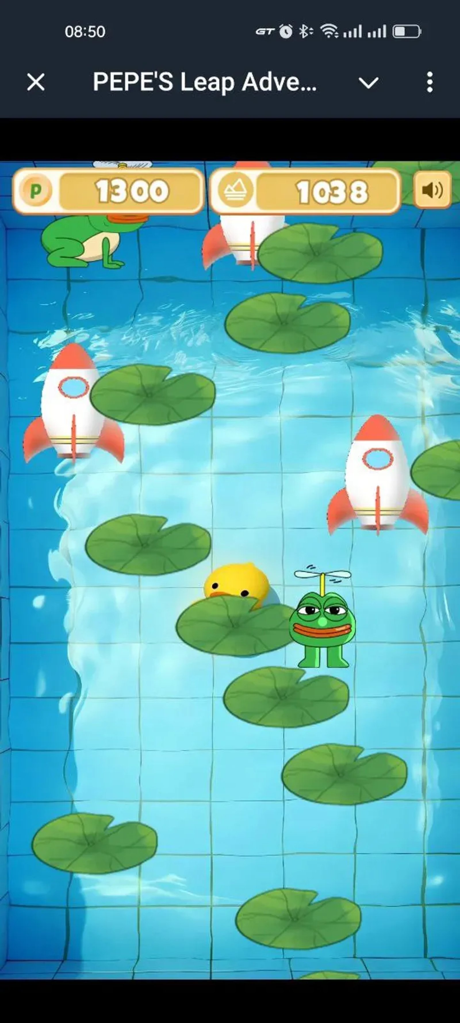 PEPE'S Leap Adventure в Телеграм — скриншот 5
