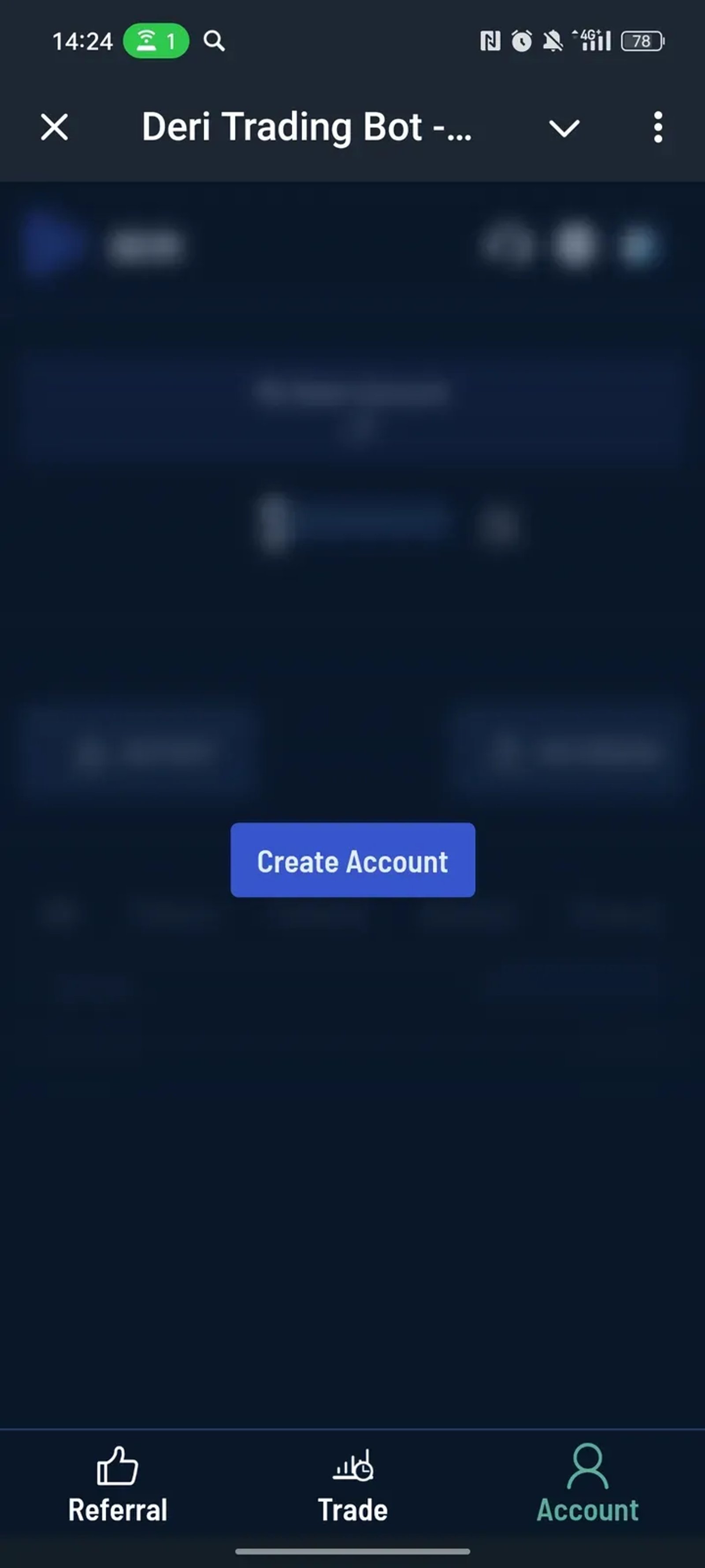 Deri Trading Bot - Trade Futures & Options в Телеграм — скриншот 3