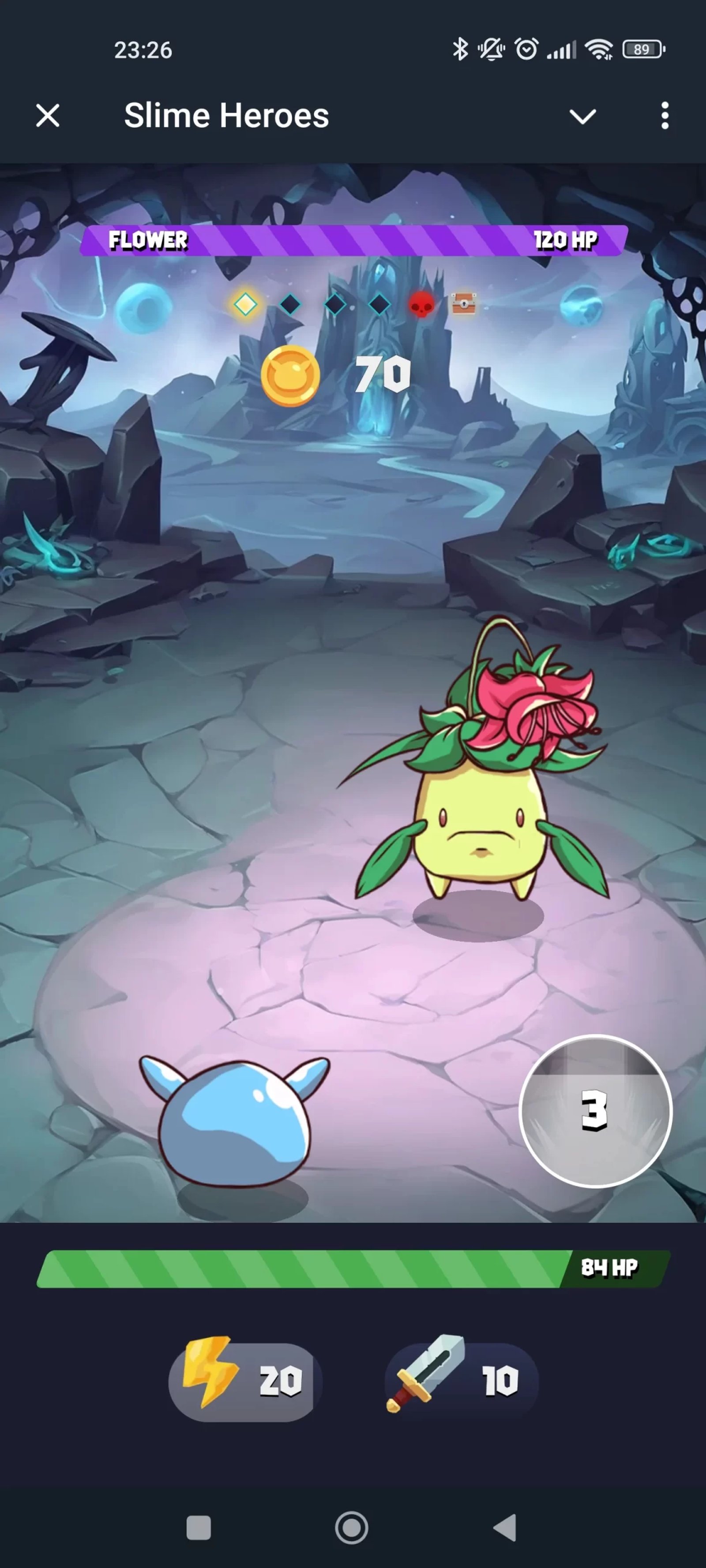 Slime Heroes Битва
