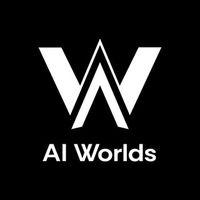 AI Worlds Games Logo Telegram