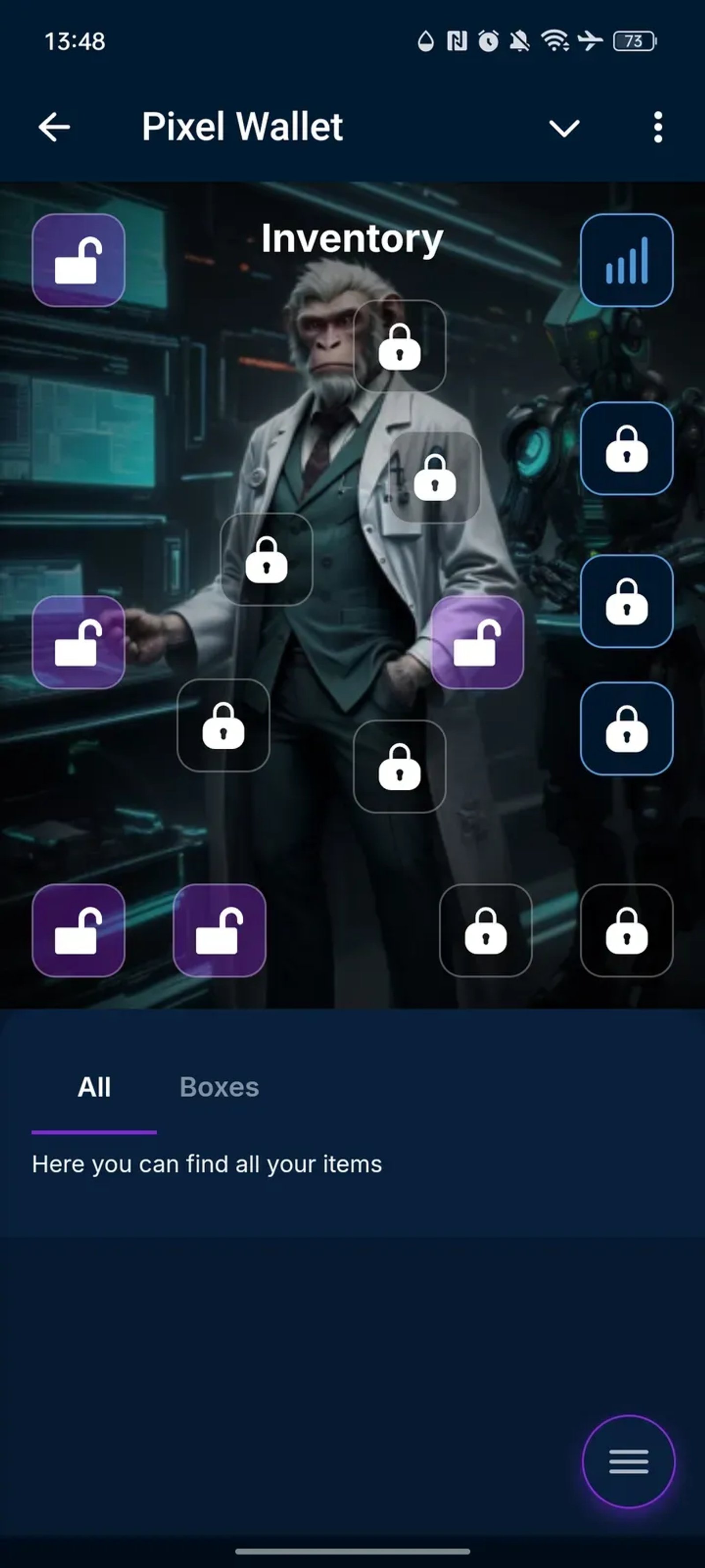 Pixel Wallet в Телеграм — скриншот 4