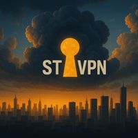 ST-VPN Logo Telegram