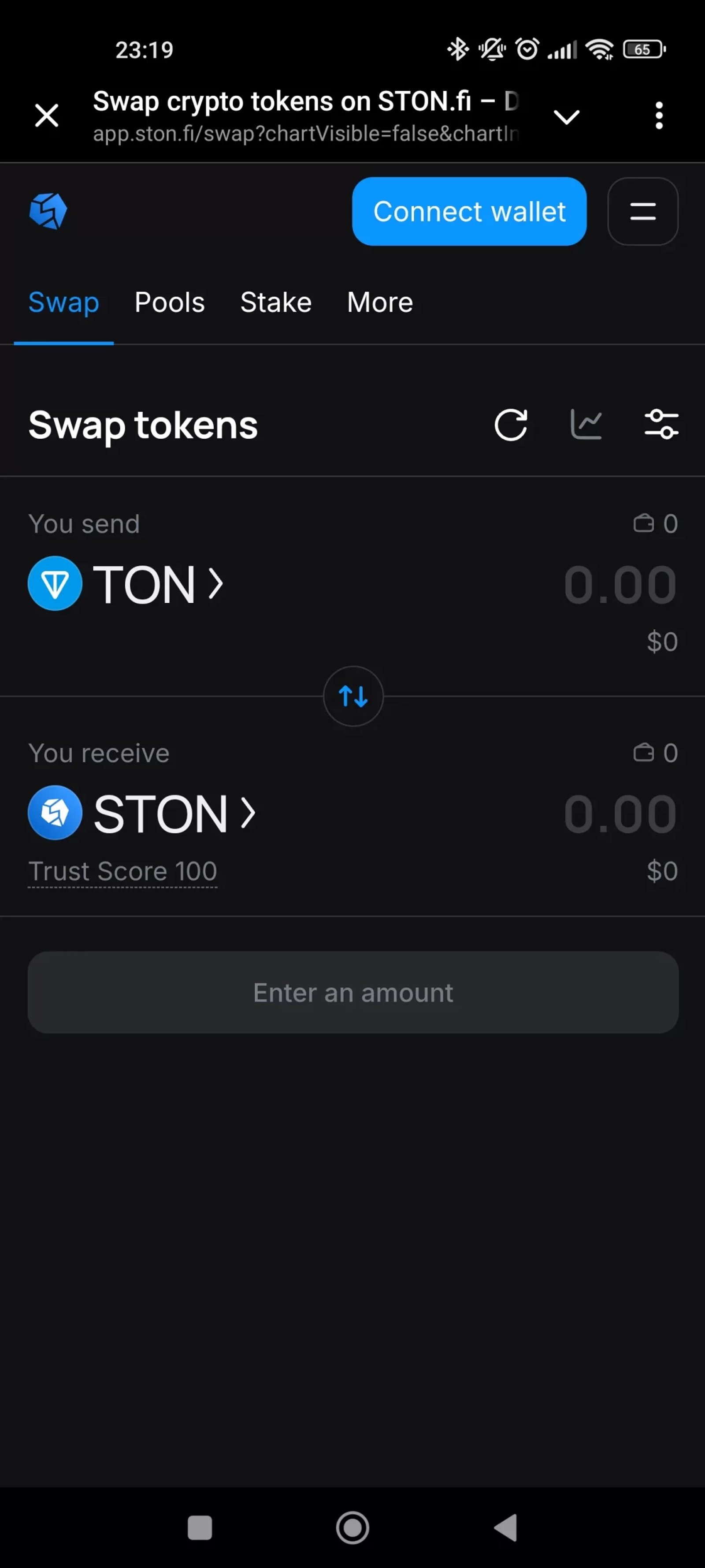 STON.fi Транзакции