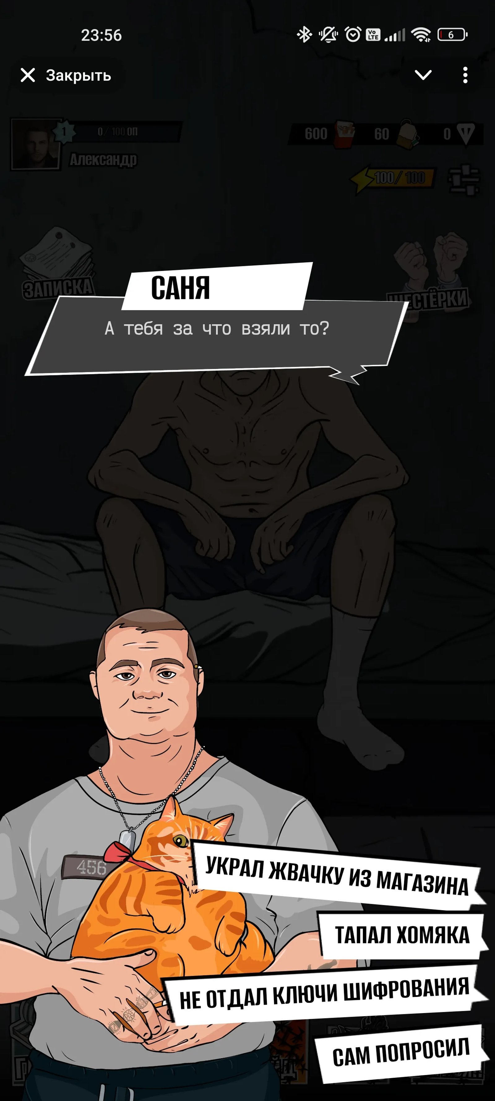 Prison Кот