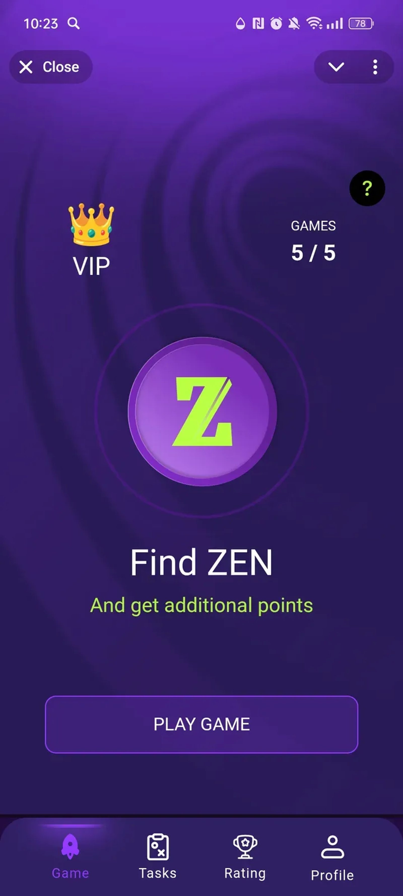 TestBot в Телеграм — скриншот 1