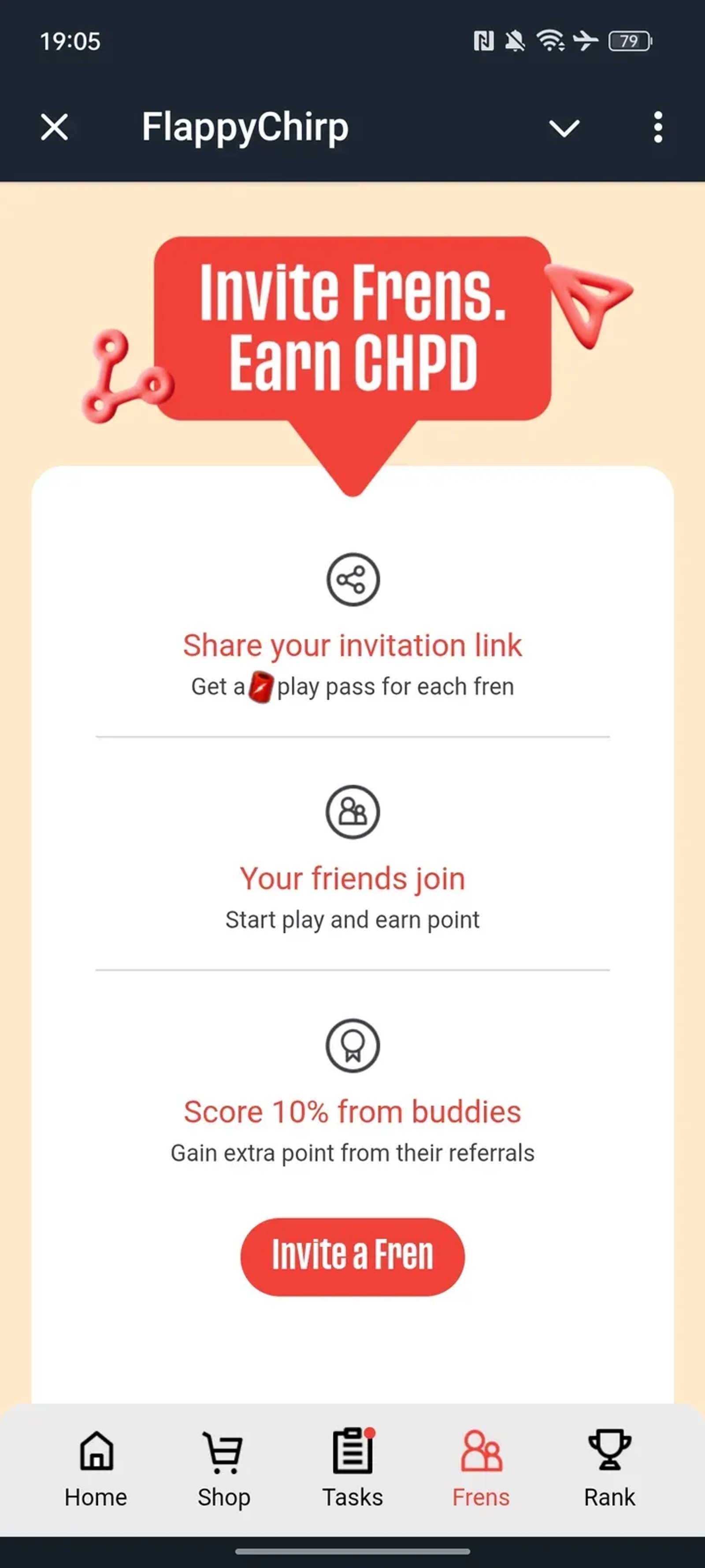 FlappyChirp Telegram Screenshot 4