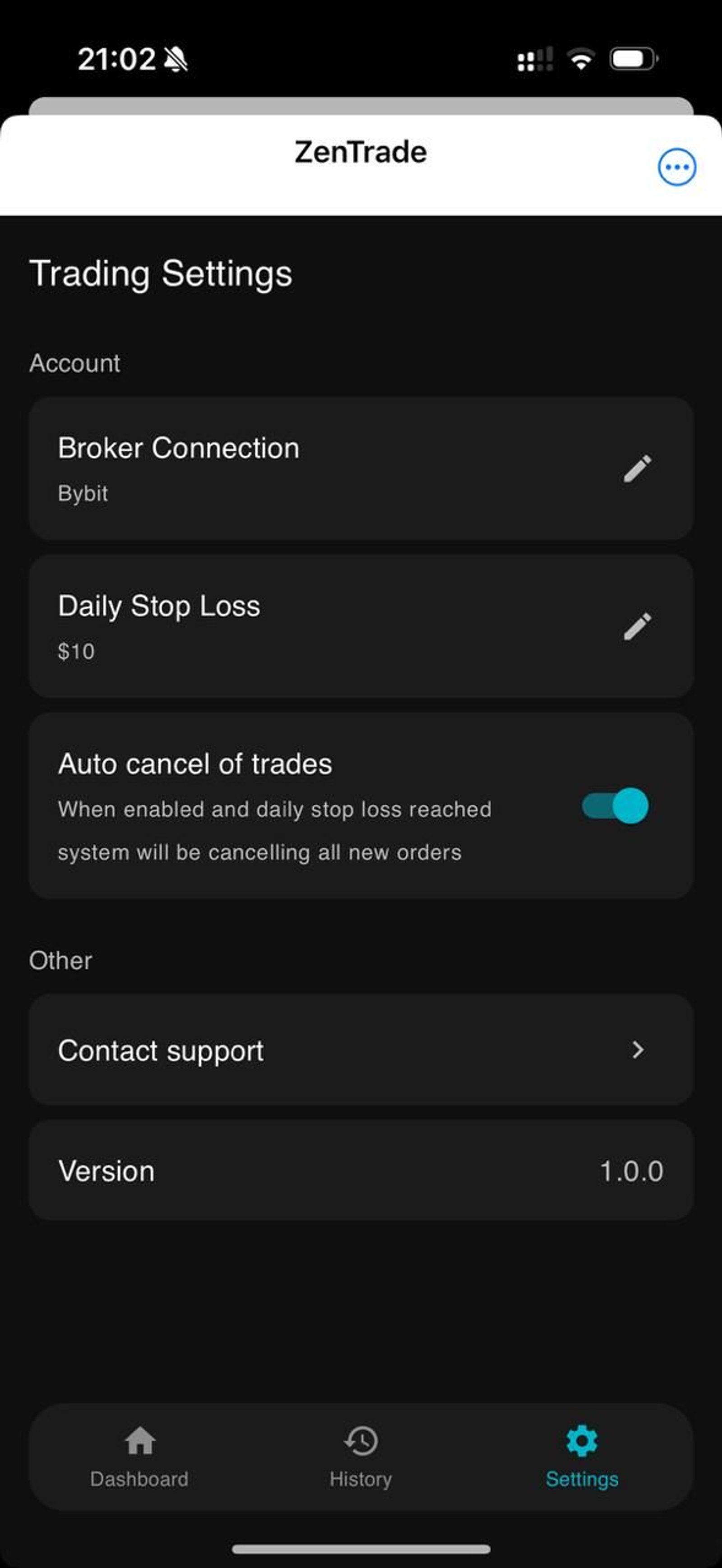 ZenTrade Telegram Screenshot 3