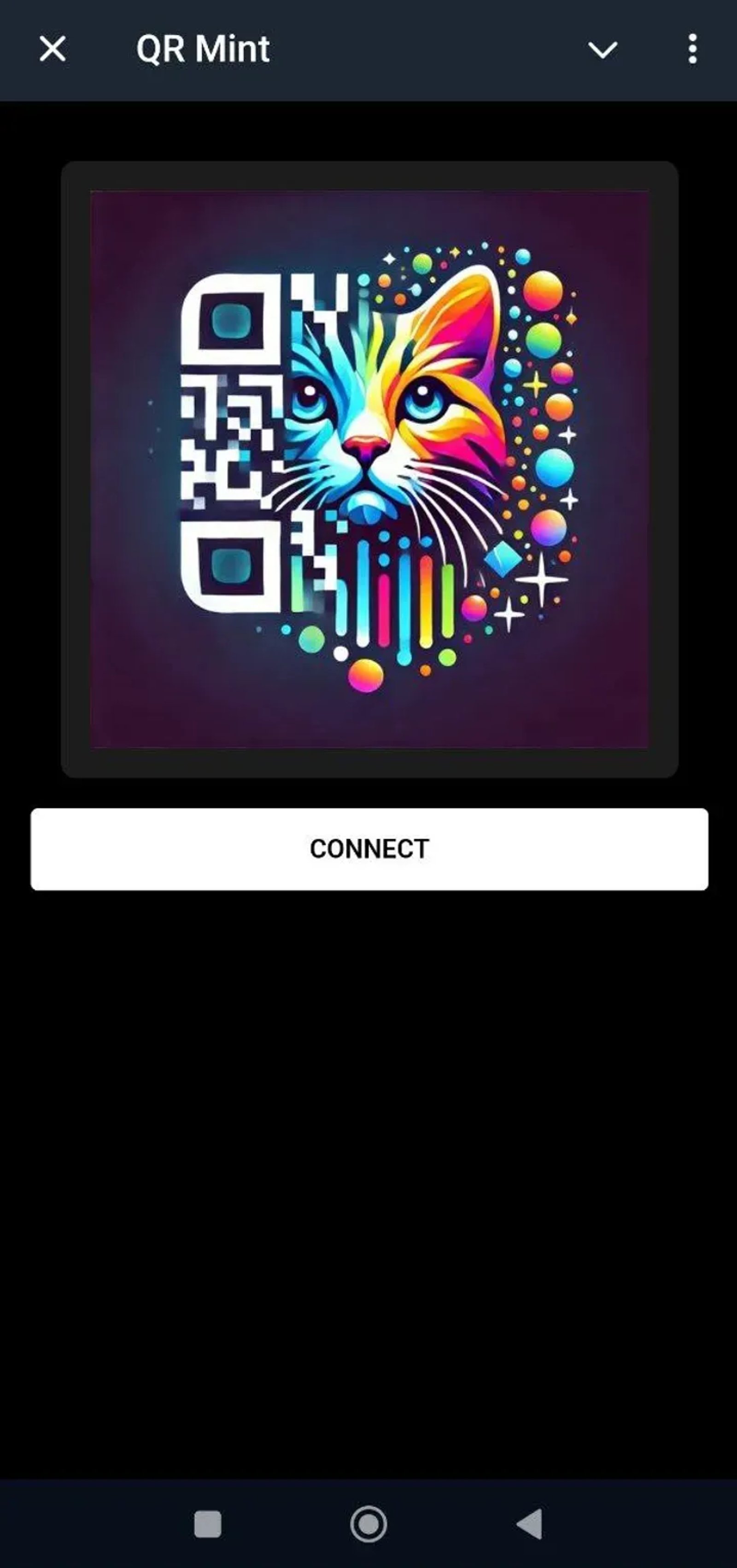 QR Mint в Телеграм — скриншот 1