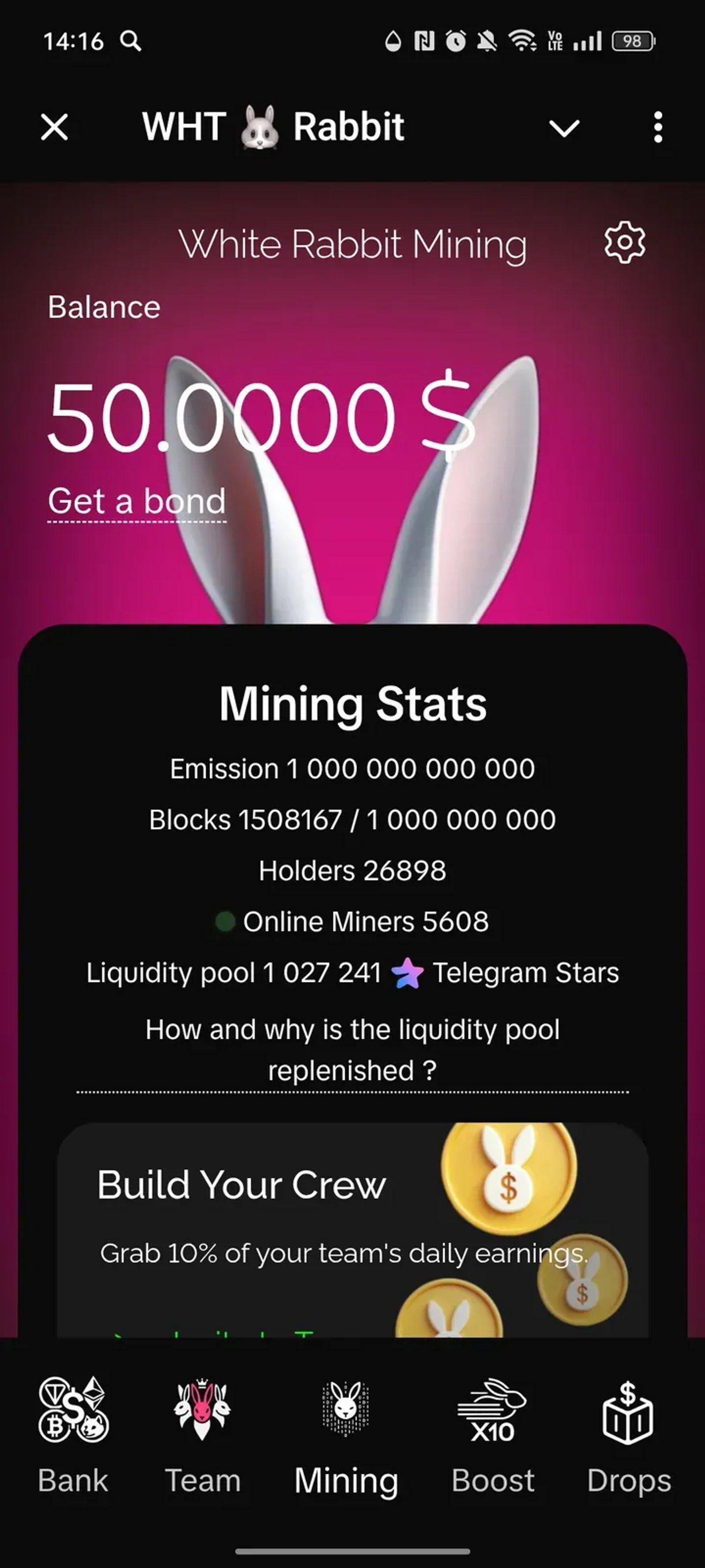 $WRBIT в Телеграм — скриншот 2